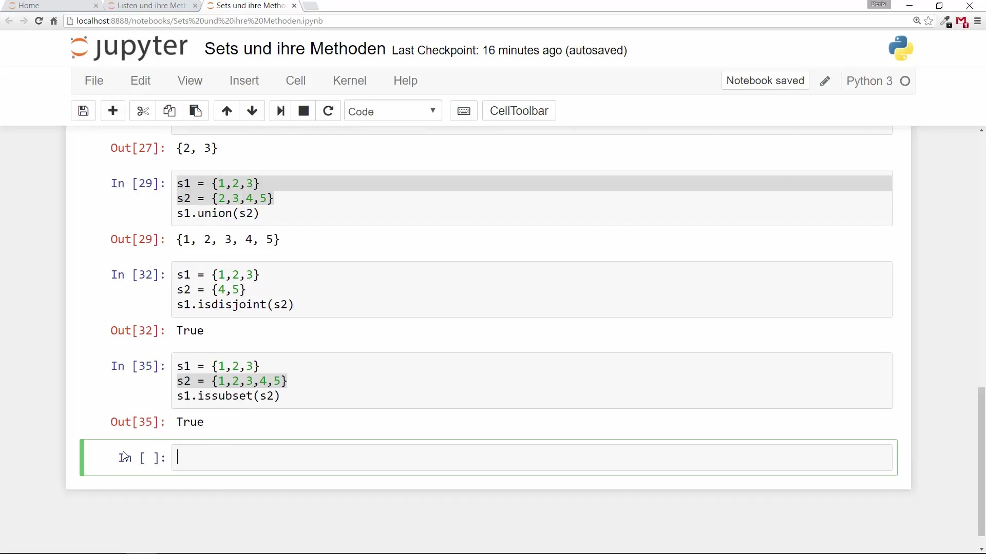 Einstieg in Sets in Python: Methoden und Anwendungen Einstieg in Sets in Python: Methoden und Anwendungen