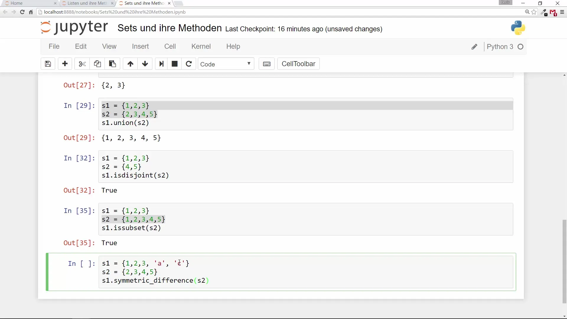 Einstieg in Sets in Python: Methoden und Anwendungen Einstieg in Sets in Python: Methoden und Anwendungen