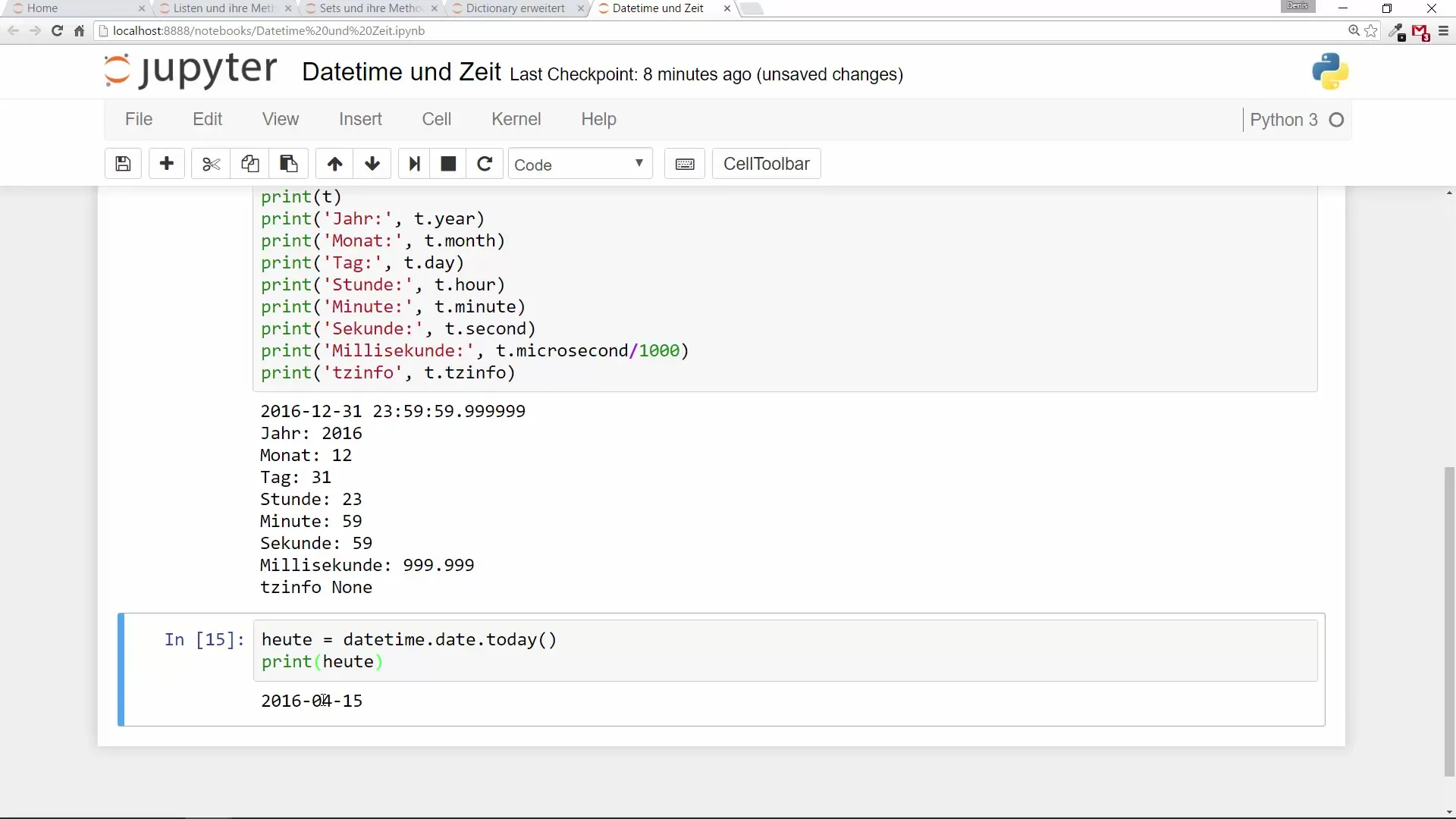 Zeitzonen und Datumsmanipulation in Python Zeitzonen und Datumsmanipulation in Python