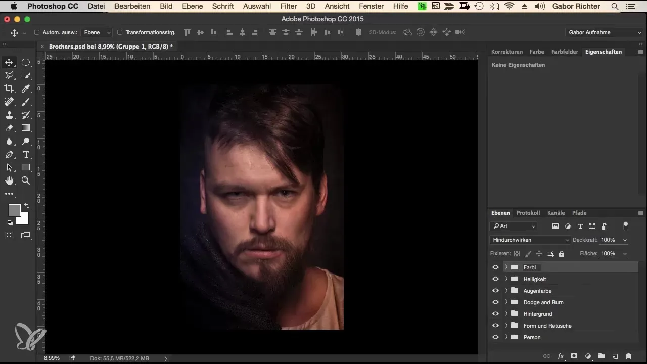 Farblook kreatives Morphing in Photoshop Farblook kreatives Morphing in Photoshop