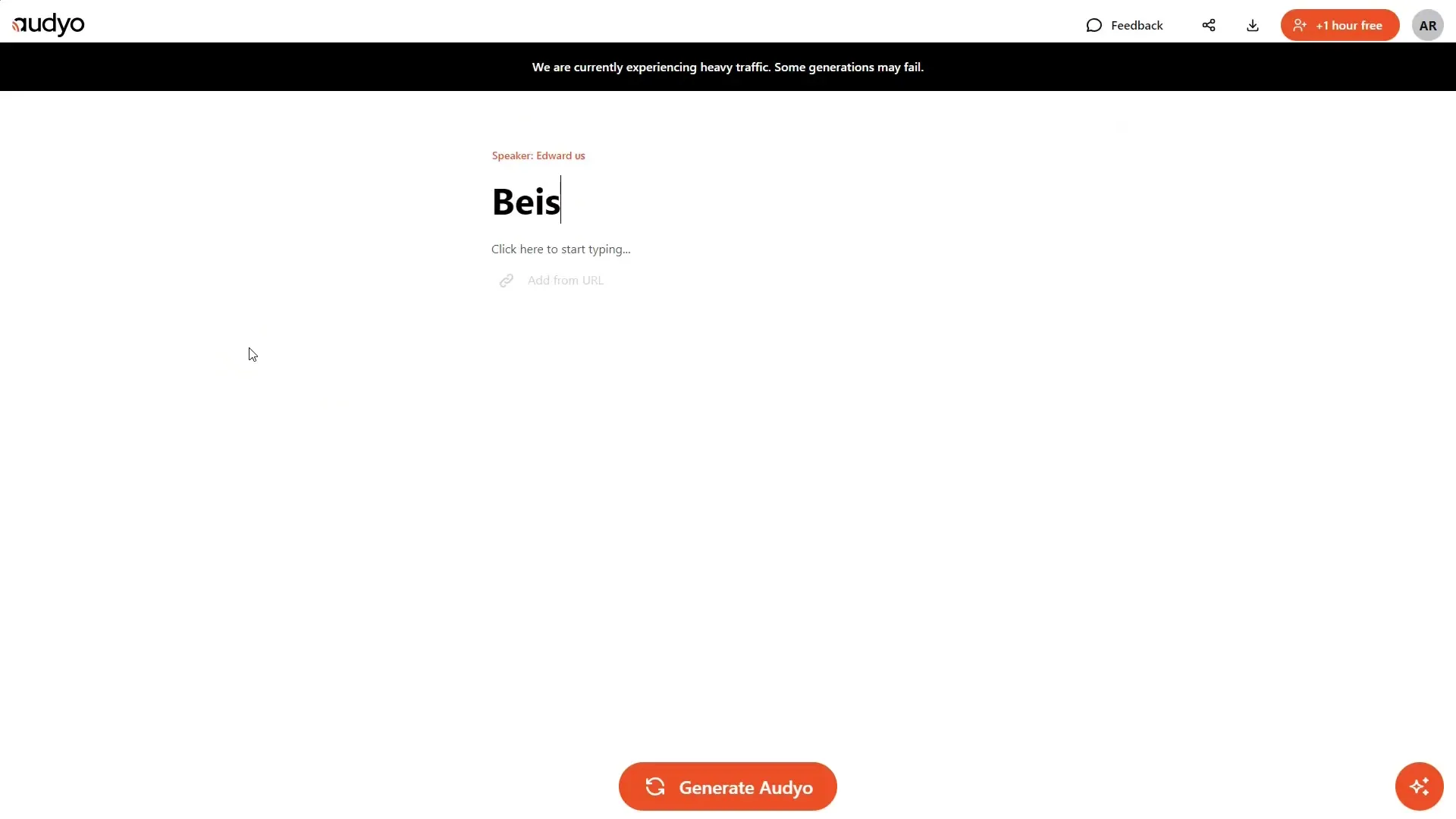 Membuat suara KI dengan Audyo.ai: Panduan lengkap
