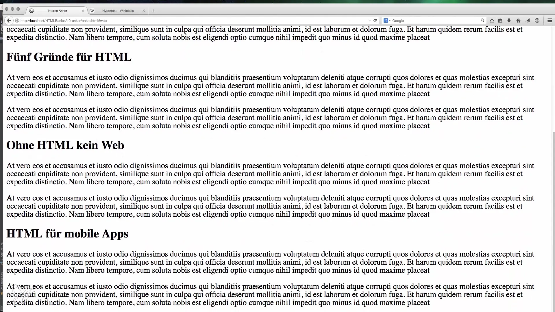 Establecer enlaces ancla en HTML: así es como se logra la navegación Establecer enlaces de anclaje en HTML – Así se logra la navegación