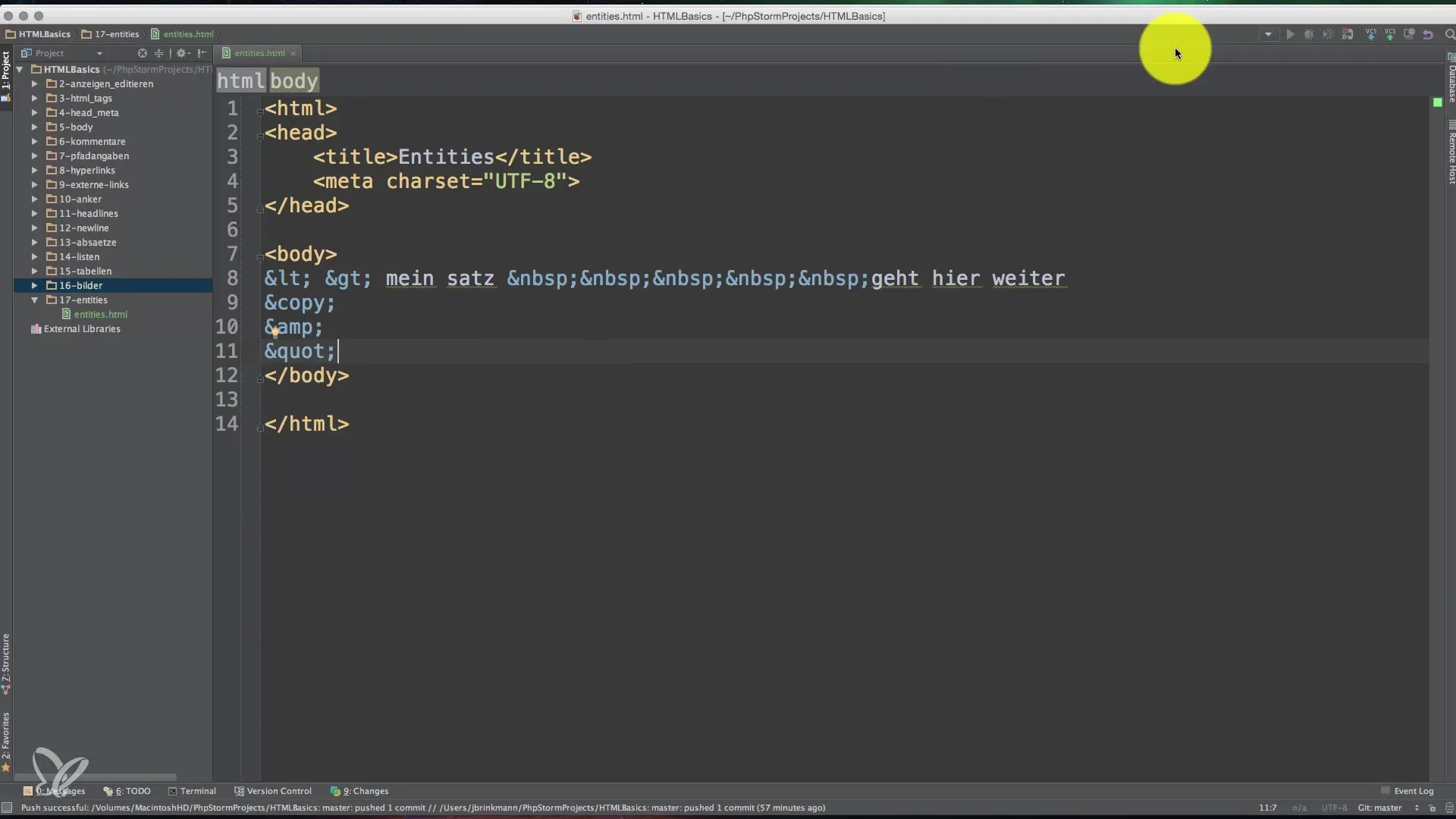 HTML-Entitäten optimal einsetzen HTML-Entitäten optimal einsetzen