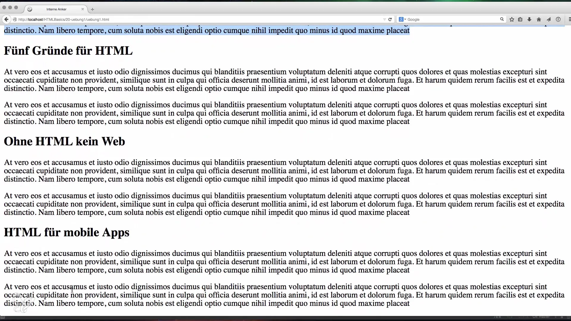 Preparación de texto con HTML y CSS - Diseño de encabezados Preparación de texto con HTML y CSS - Estilización de encabezados
