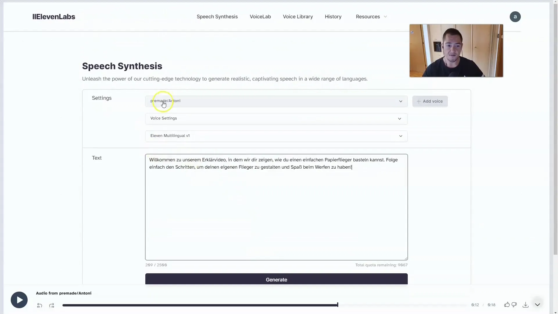 Instructievideo's maken met ElevenLabs - Stap-voor-stap handleiding