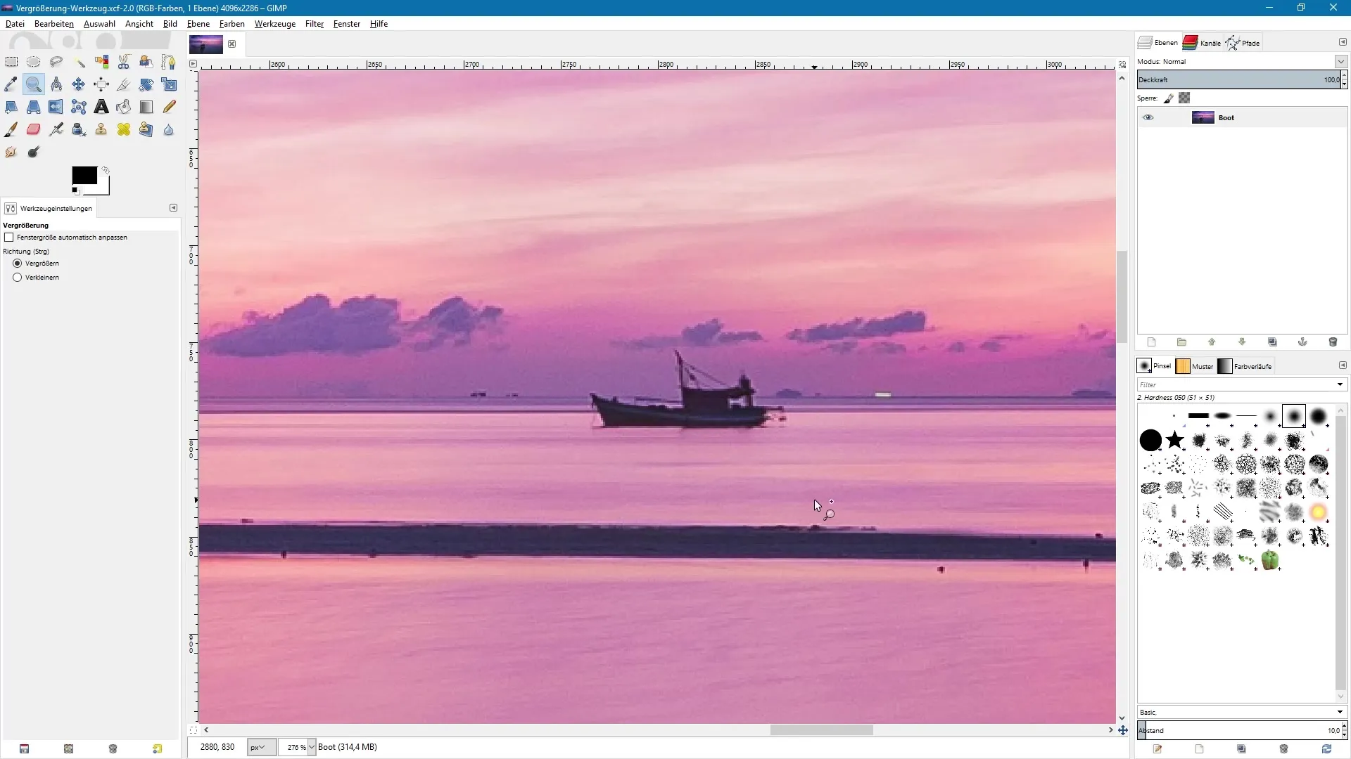 GIMP – эффективное использование инструмента масштабирования GIMP – эффективное использование инструмента масштабирования