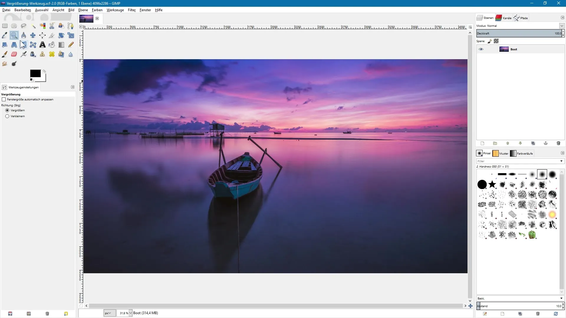 GIMP – эффективное использование инструмента масштабирования GIMP – эффективное использование инструмента масштабирования