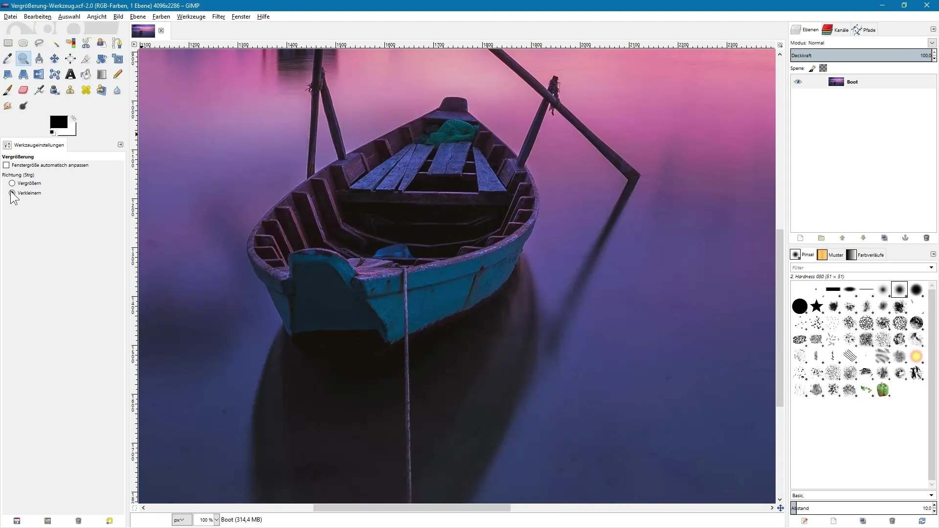 GIMP — эффективное использование инструмента масштабирования GIMP — эффективное использование инструмента масштабирования