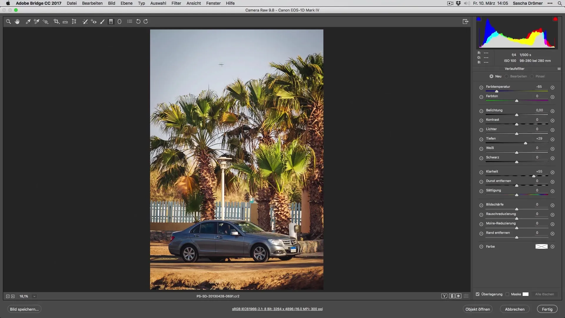 Urlaubsfoto für Plakat optimal entwickeln Urlaubsfoto für Plakat optimal entwickeln