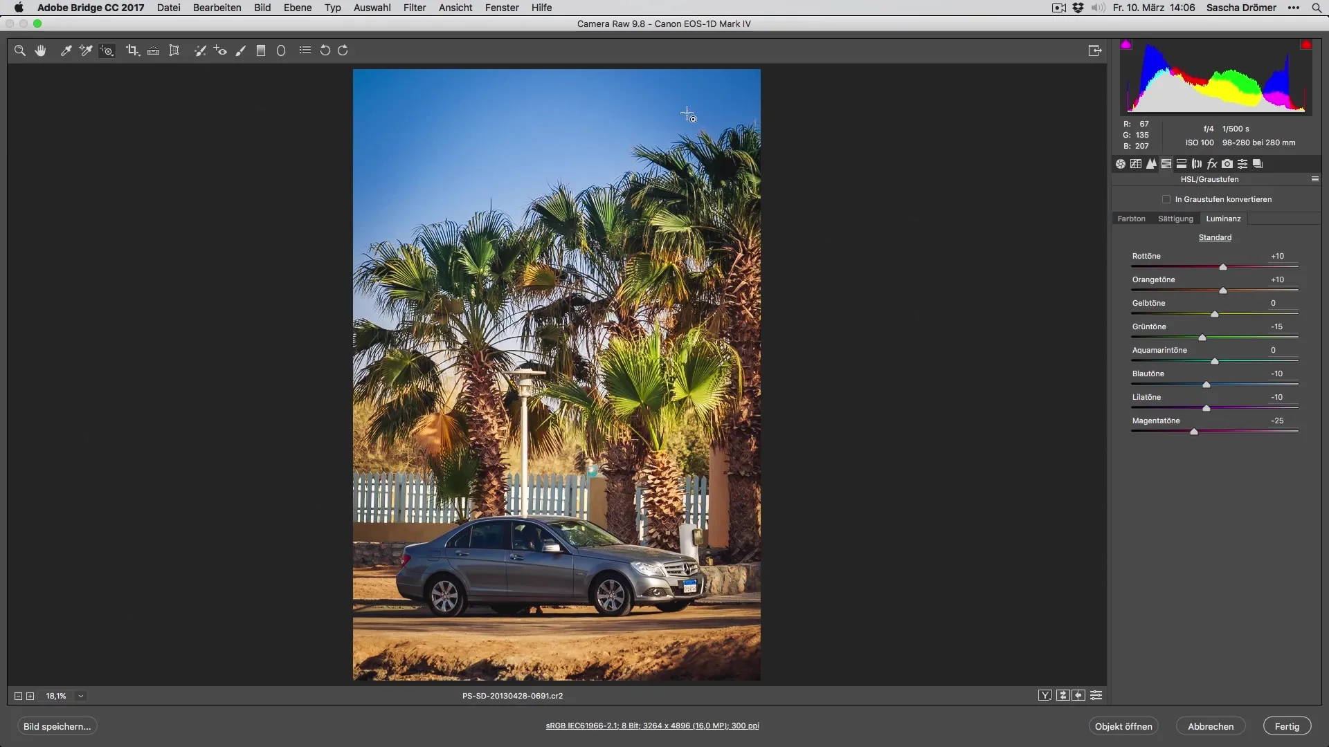 Urlaubsfoto für Plakat optimal entwickeln Urlaubsfoto für Plakat optimal entwickeln
