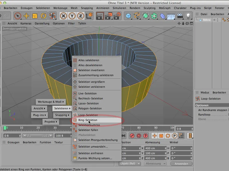 Selezione ad anello o a loop?