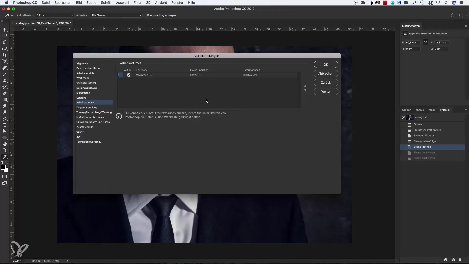Wichtige Voreinstellungen für einen erfolgreichen Start in Photoshop Wichtige Voreinstellungen für einen erfolgreichen Start in Photoshop