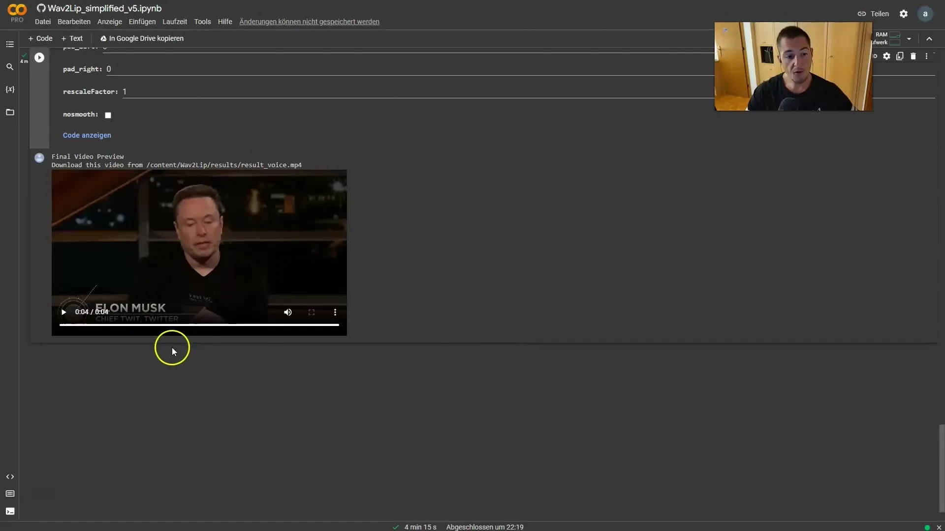 Using AI voices and deepfakes: Utilize Wav2Lip for creative videos