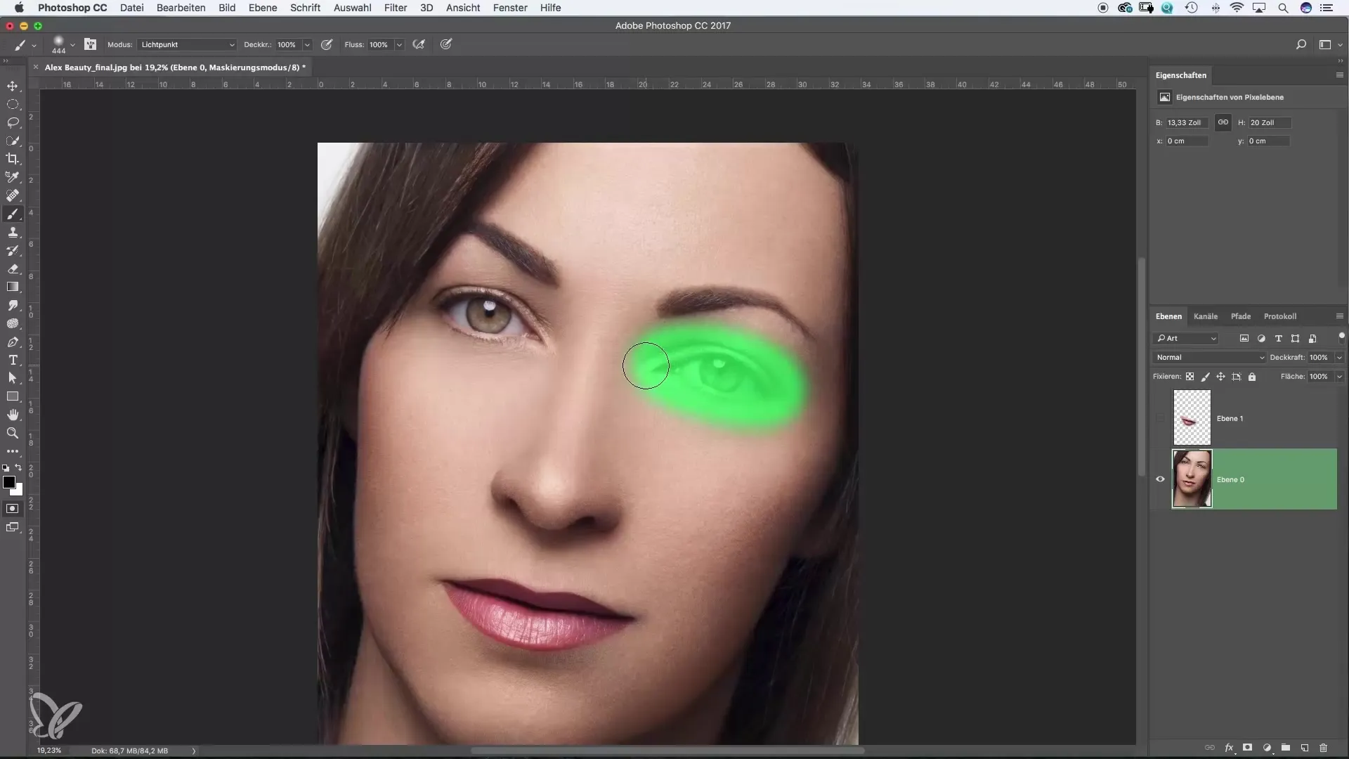 Photoshop Maskierungsmodus – Anleitung für präzise Auswahlen Photoshop Maskierungsmodus – Anleitung für präzise Auswahlen