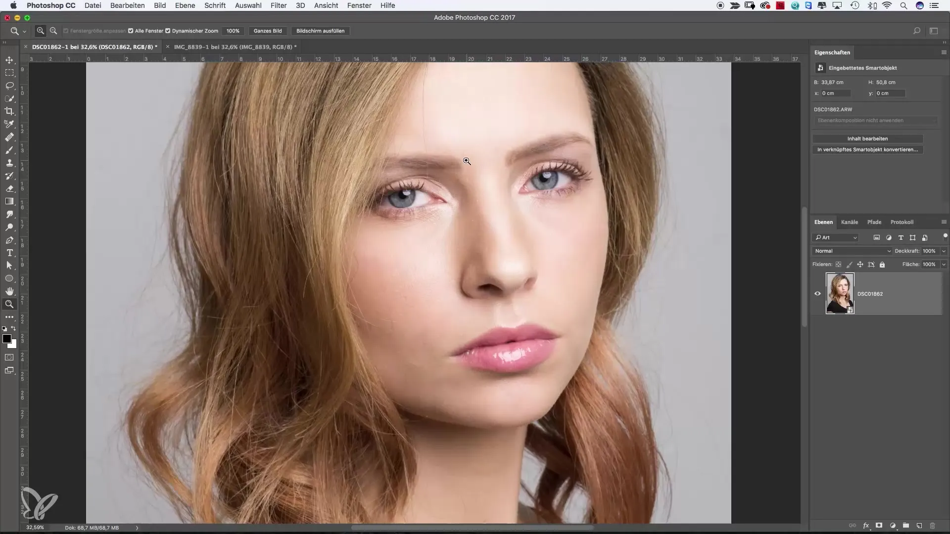 Gesichtsanpassungen in Photoshop leicht gemacht Gesichtsanpassungen in Photoshop leicht gemacht