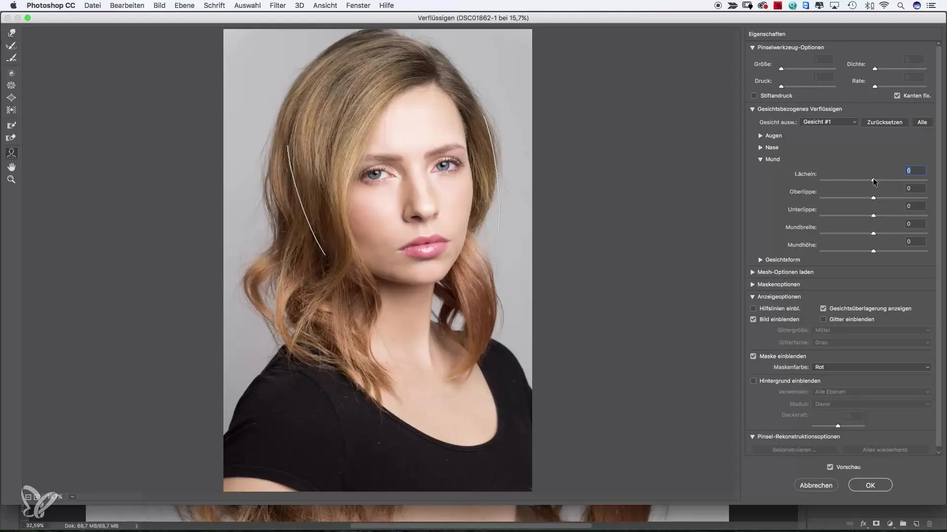 Gesichtsanpassungen in Photoshop leicht gemacht Gesichtsanpassungen in Photoshop leicht gemacht