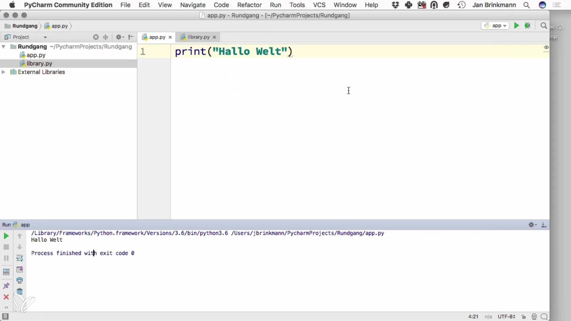 Effektiv Programmieren mit PyCharm für Python Effektiv Programmieren mit PyCharm für Python