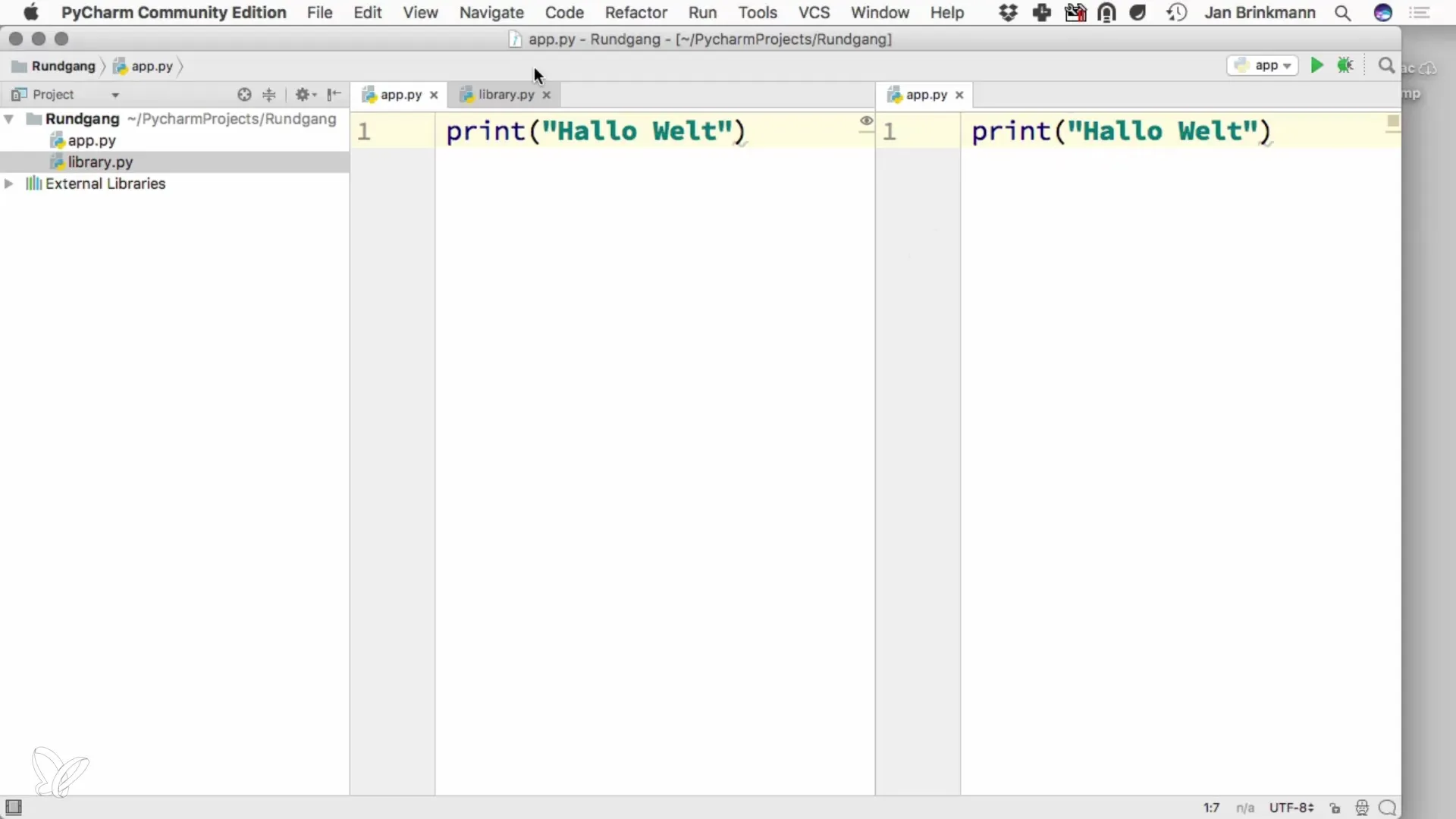 Effektiv Programmieren mit PyCharm für Python Effektiv Programmieren mit PyCharm für Python