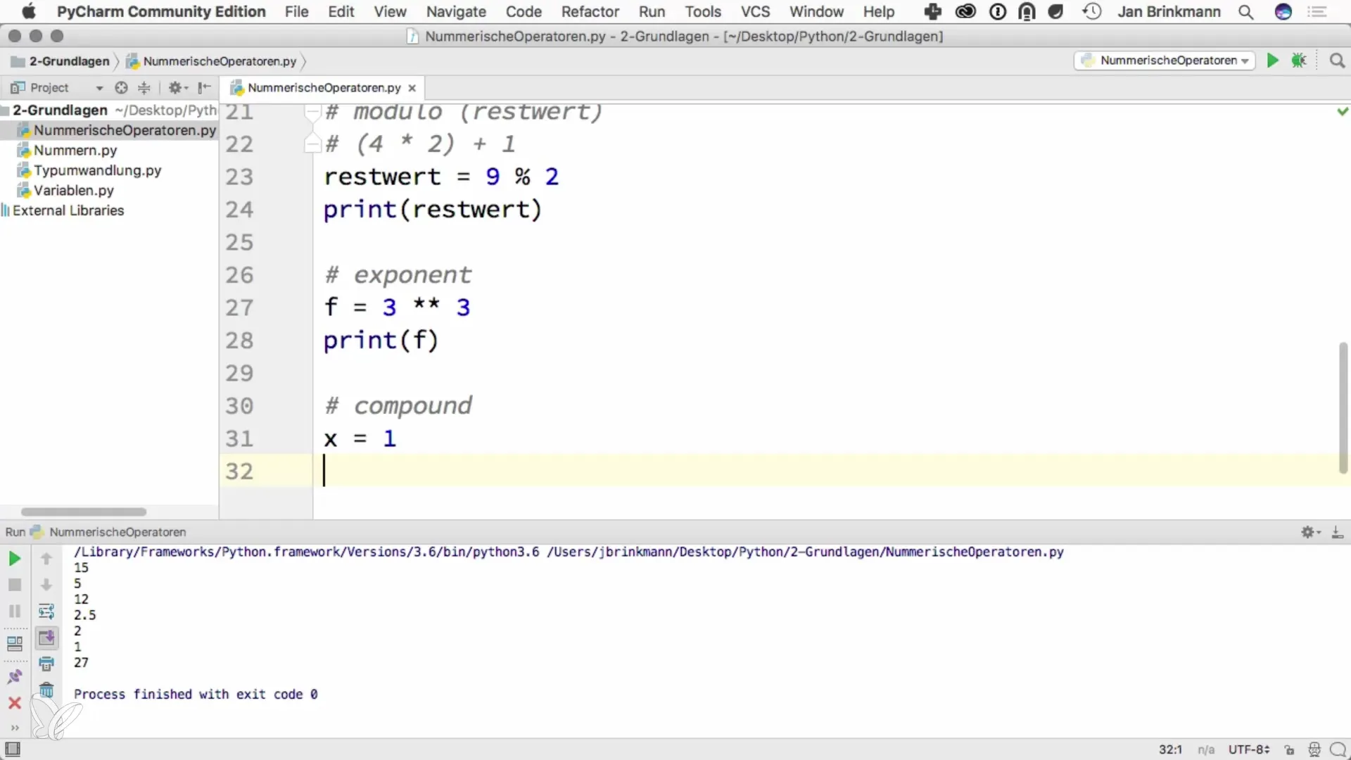 Rechenoperationen in Python effektiv nutzen Rechenoperationen in Python effektiv nutzen