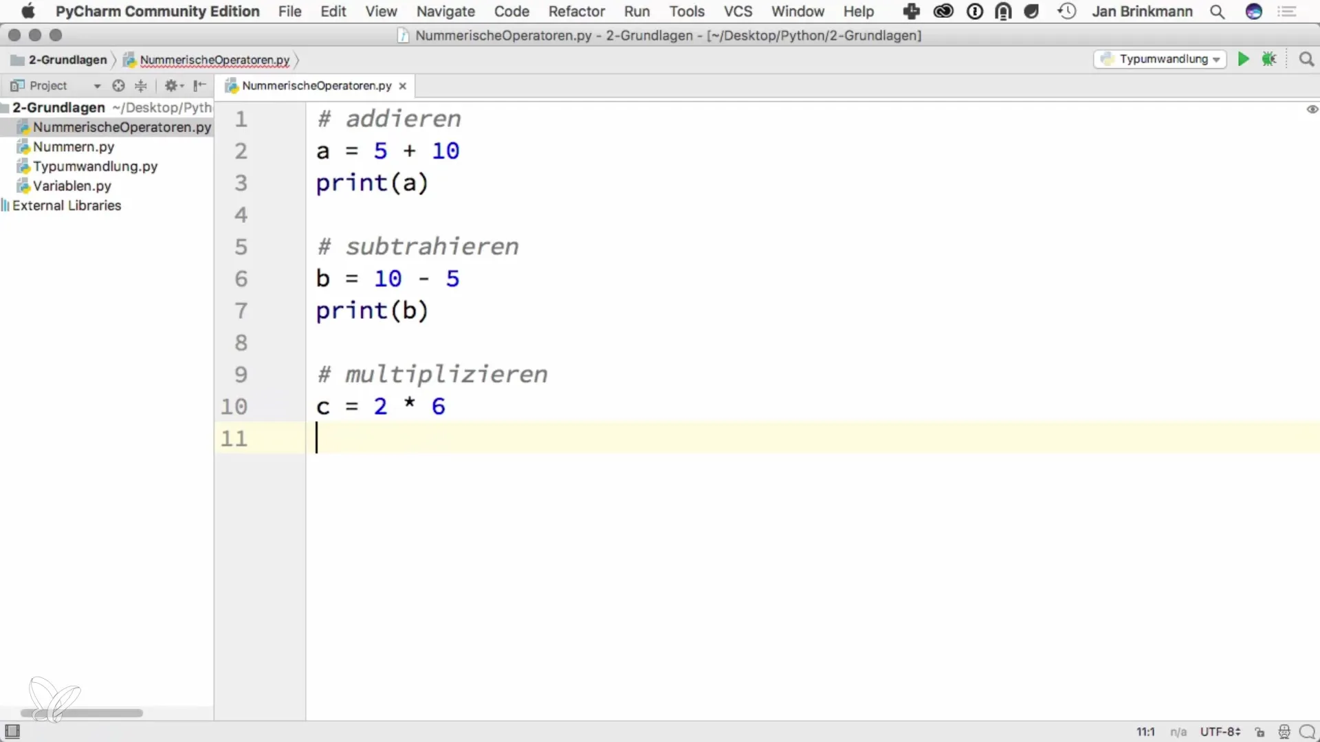 Rechenoperationen in Python effektiv nutzen Rechenoperationen in Python effektiv nutzen
