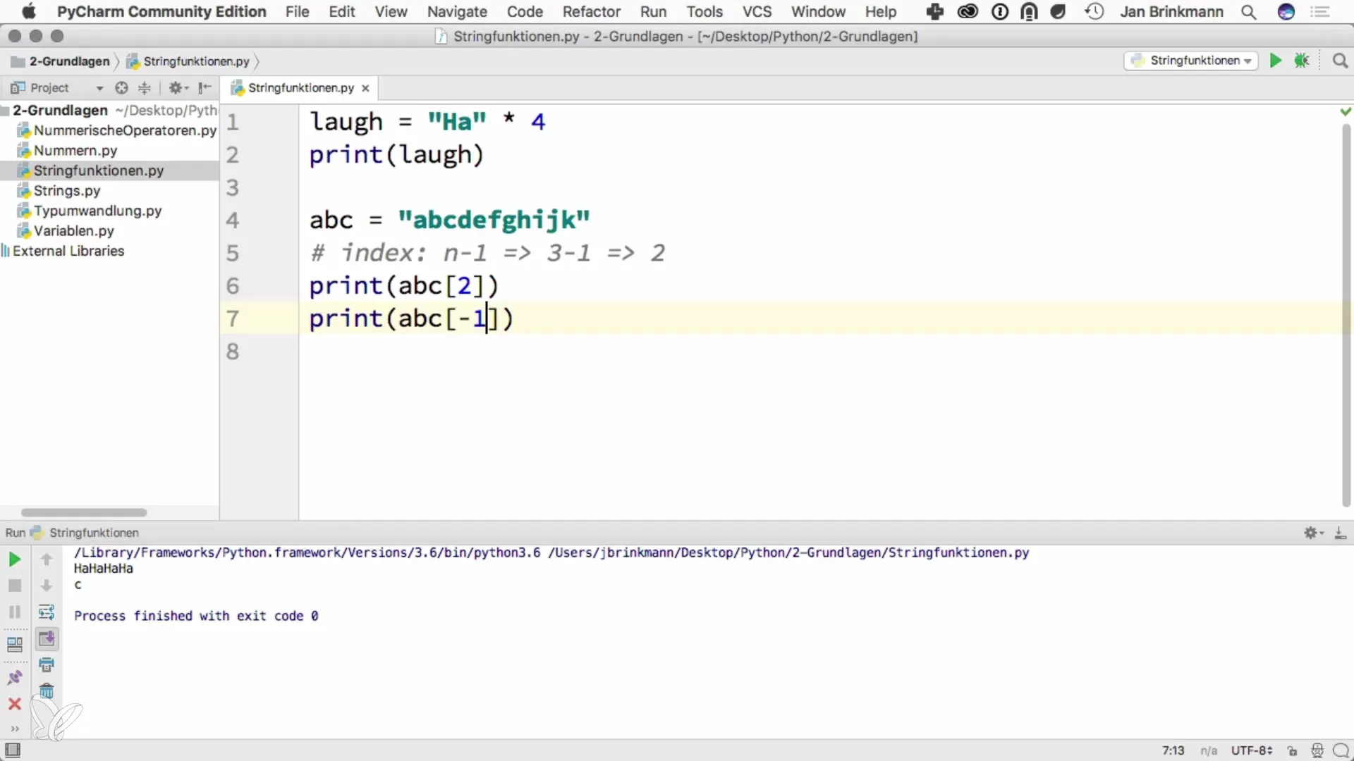Strings effektiv nutzen – Python Grundlagen für Einsteiger Strings effektiv nutzen – Python Grundlagen für Einsteiger