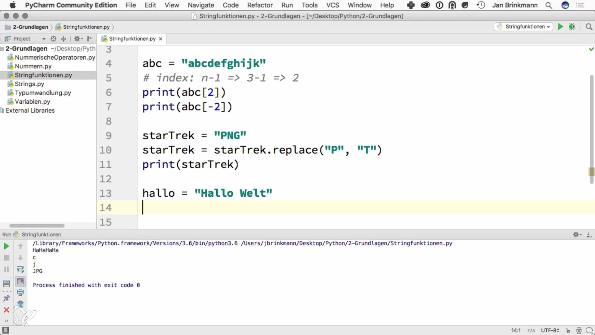 Strings effektiv nutzen – Python Grundlagen für Einsteiger Strings effektiv nutzen – Python Grundlagen für Einsteiger