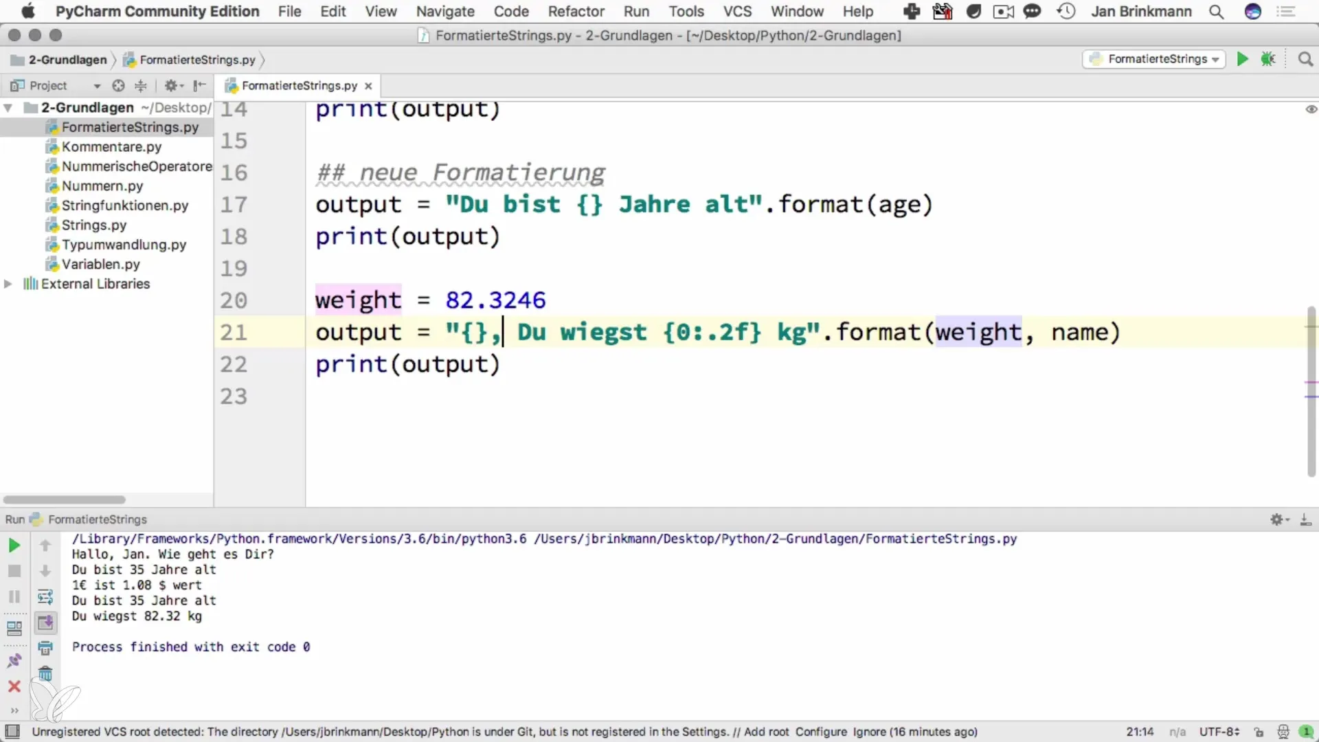Formatierte Strings in Python - Deine Anleitung zur Nutzung Formatierte Strings in Python - Deine Anleitung zur Nutzung