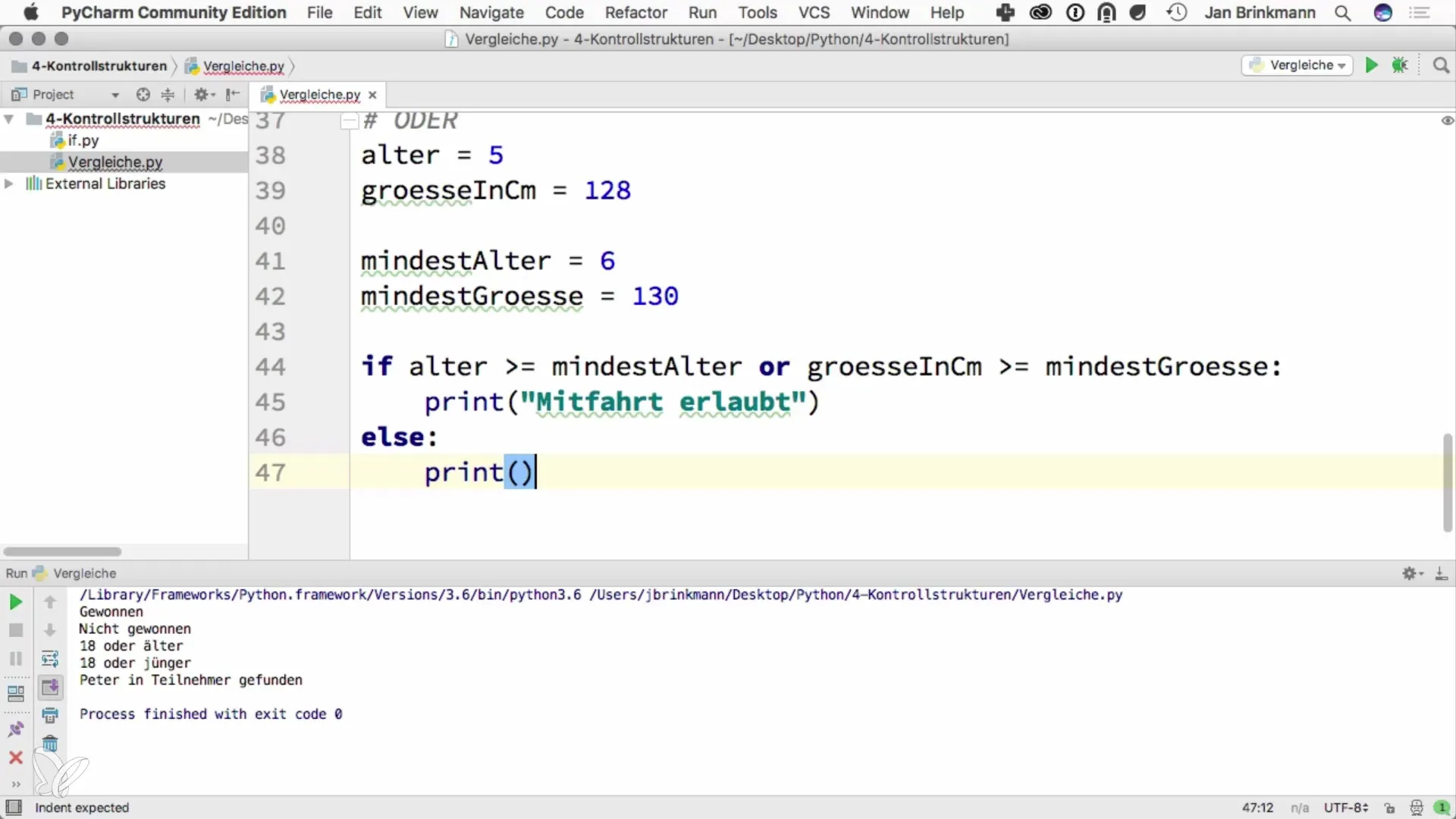 Grundlegende Vergleiche in Python effektiv nutzen Grundlegende Vergleiche in Python effektiv nutzen