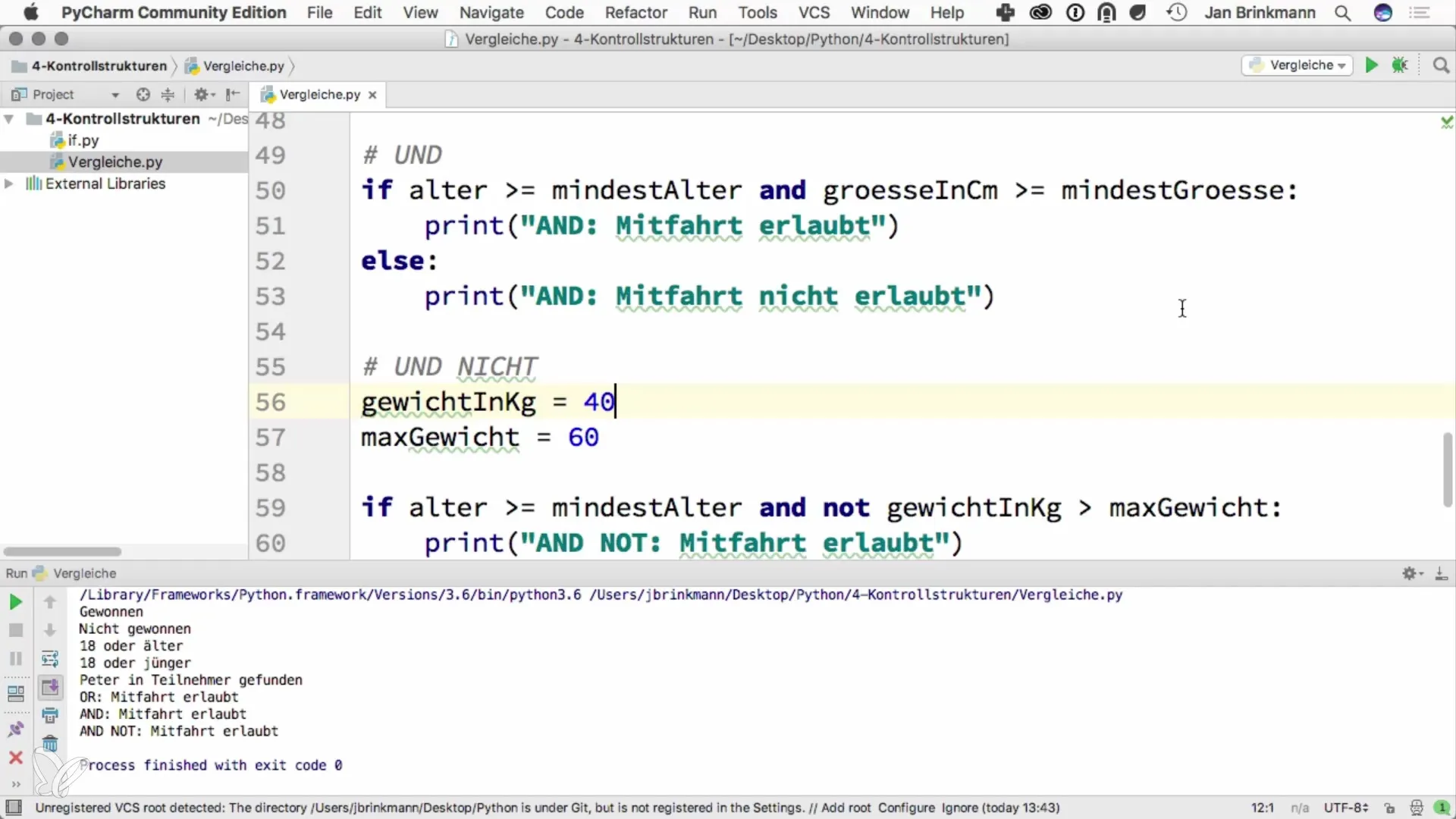 Grundlegende Vergleiche in Python effektiv nutzen Grundlegende Vergleiche in Python effektiv nutzen