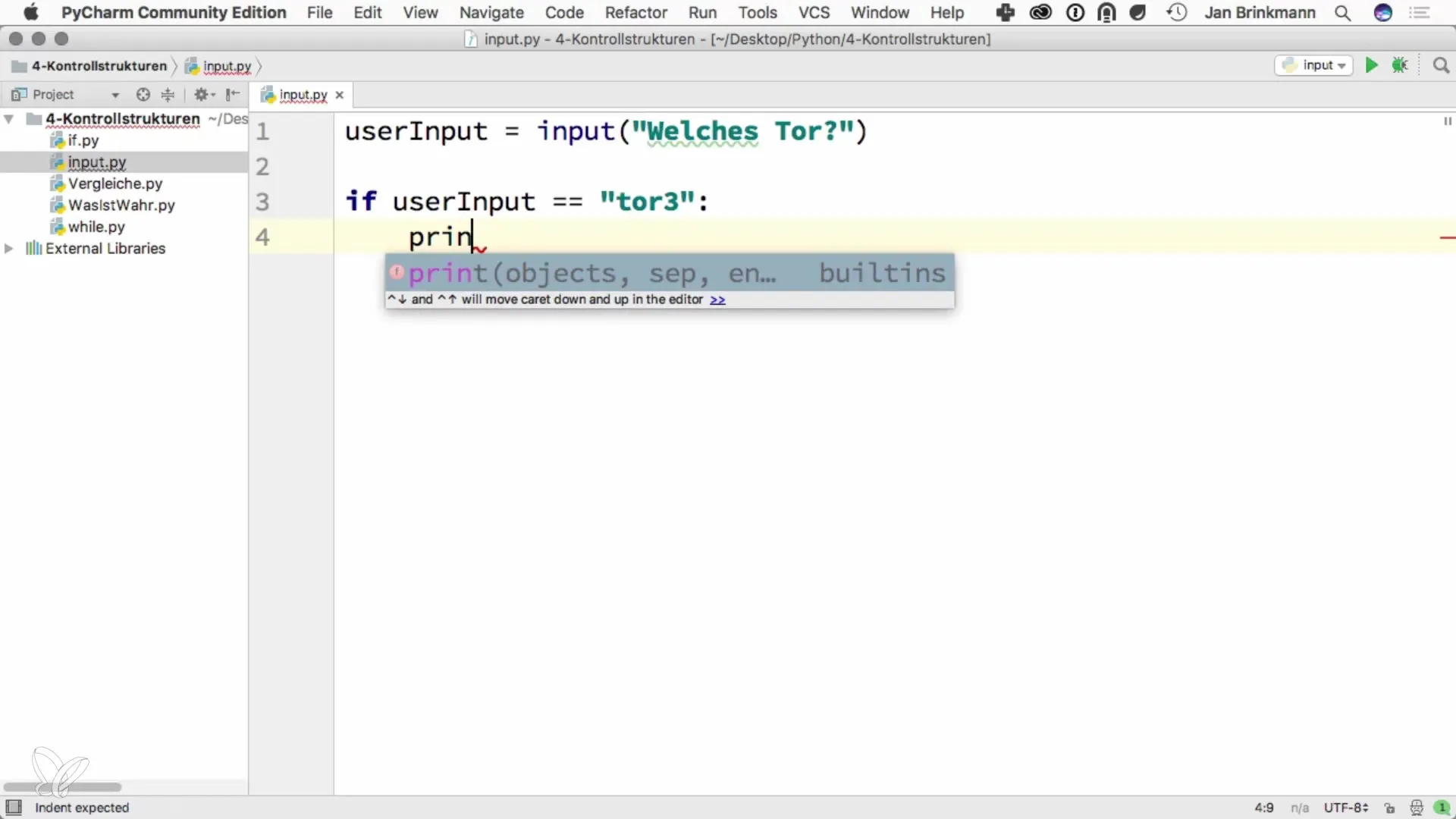 Eingaben in Python programmieren – so geht's richtig Eingaben in Python programmieren – so geht's richtig
