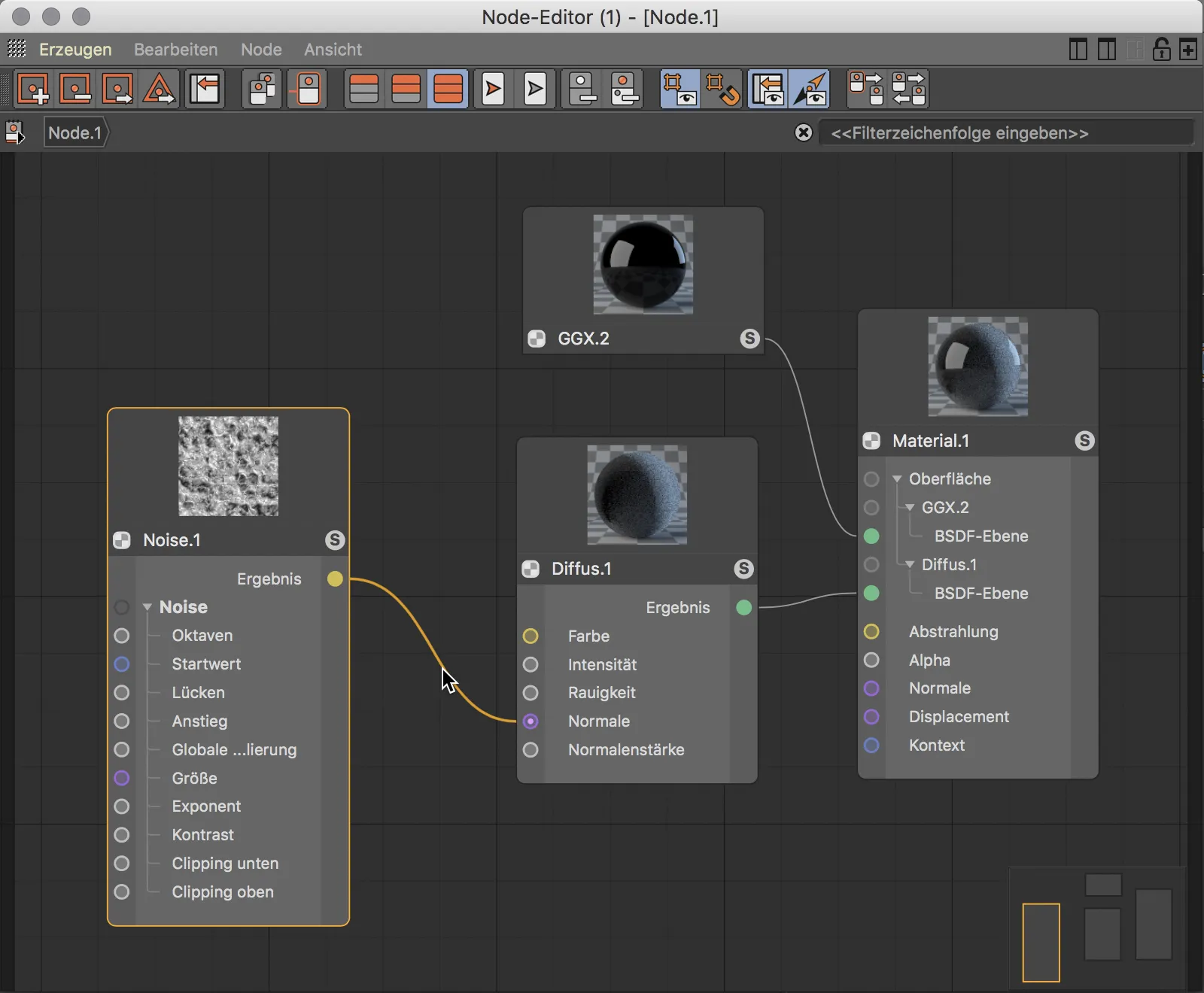 Baru dalam Rilis 20 - Material berbasis node