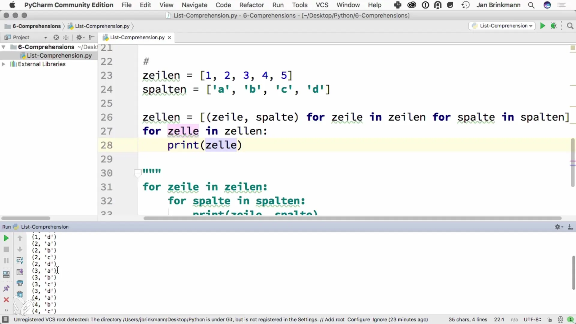 List Comprehensions in Python – Einfach und Praktisch List Comprehensions in Python – Einfach und Praktisch