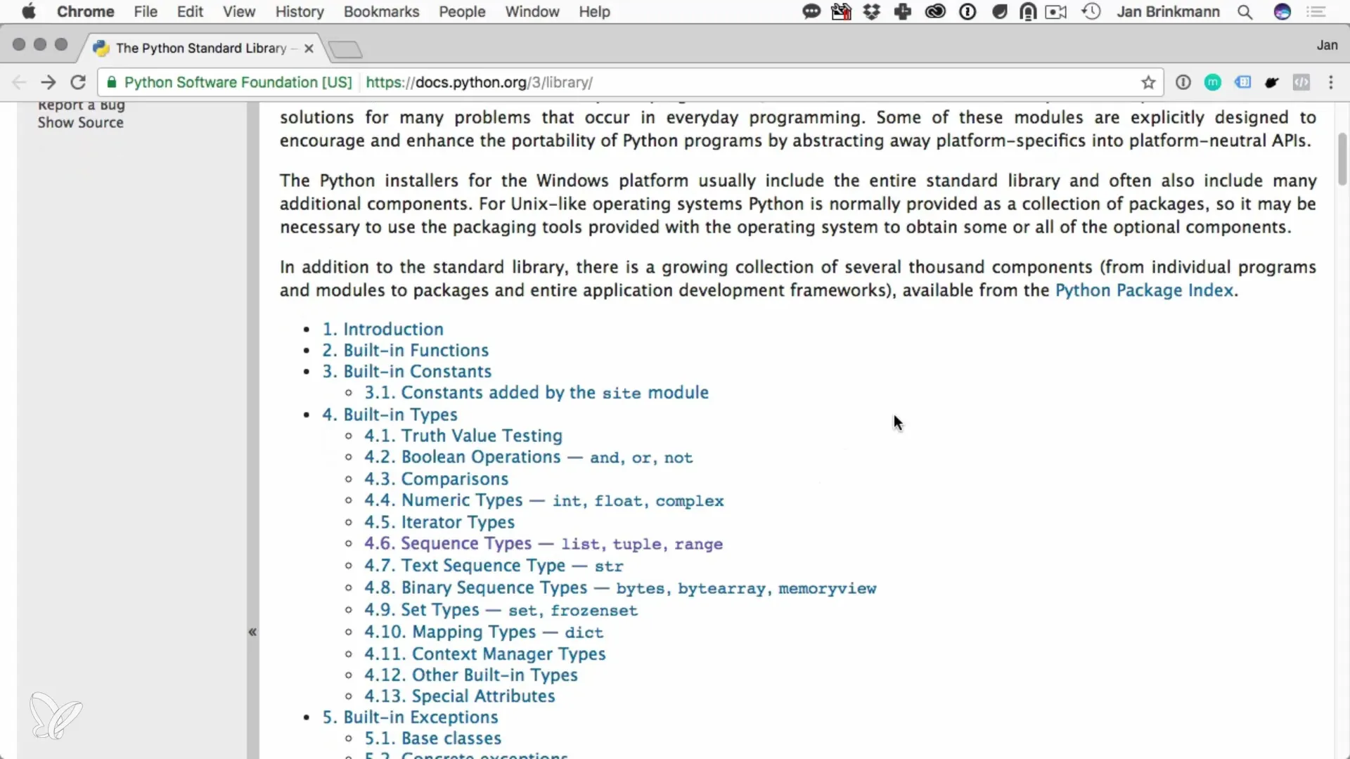 Utiliser la bibliothèque standard Python - Découvrir et appliquer des modules Utiliser la bibliothèque standard Python - Découvrir et appliquer des modules