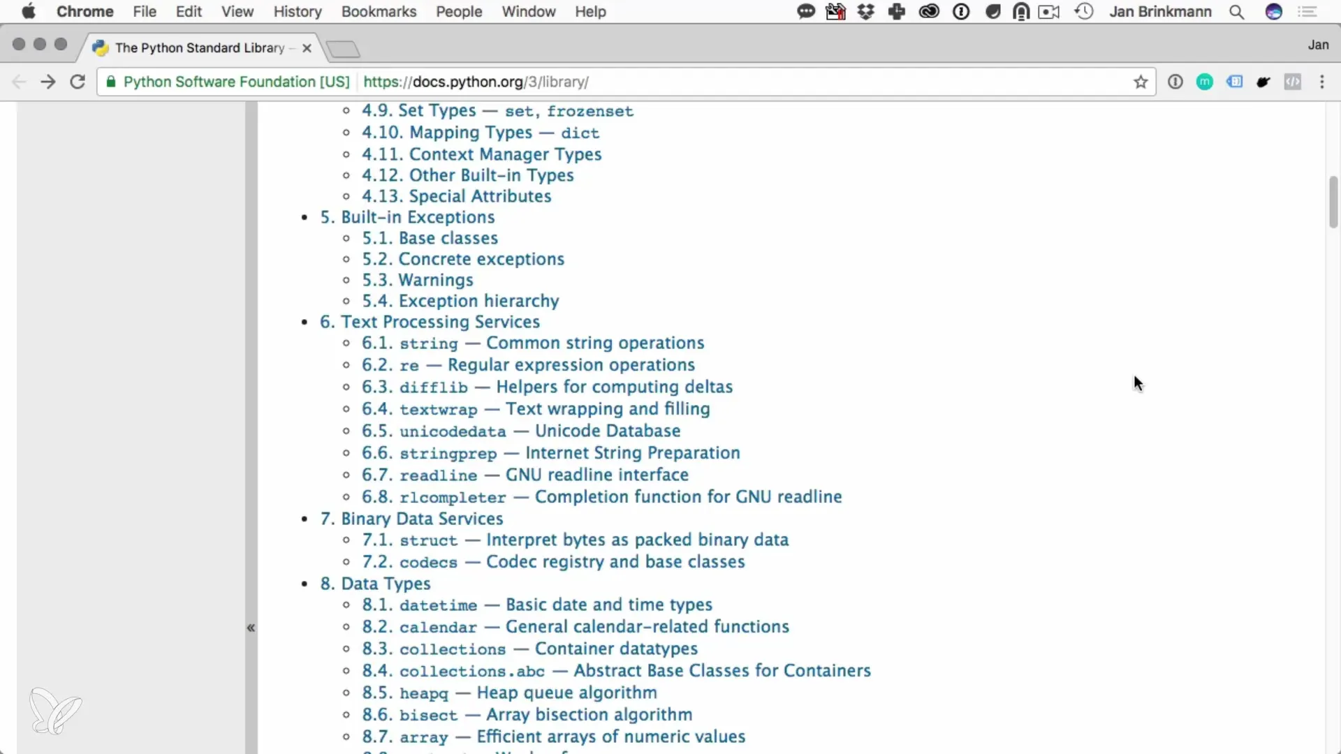 Utiliser la bibliothèque standard Python – Découvrir et appliquer des modules Utiliser la bibliothèque standard Python – Découvrir et appliquer des modules