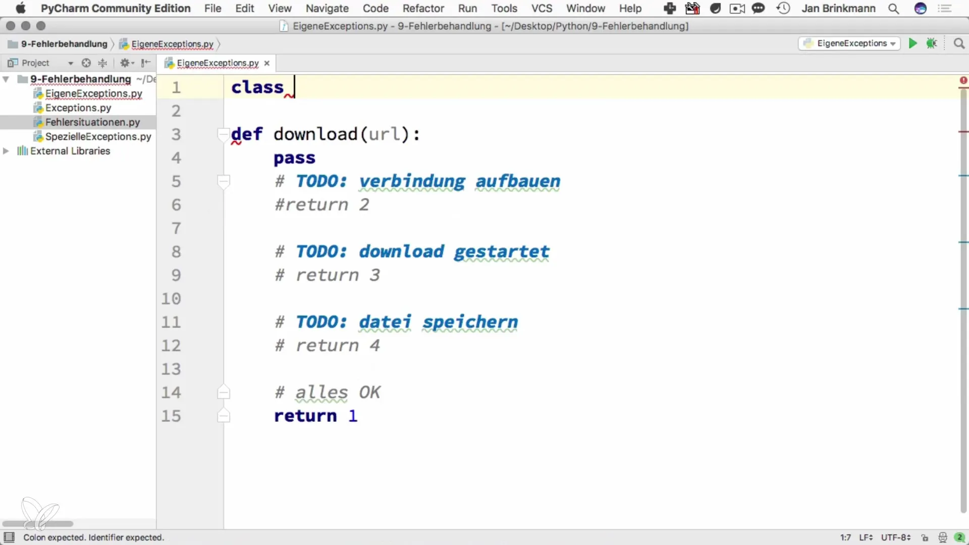 Créer des exceptions personnalisées en Python pour une meilleure gestion des erreurs Créer des exceptions personnalisées en Python pour une meilleure gestion des erreurs