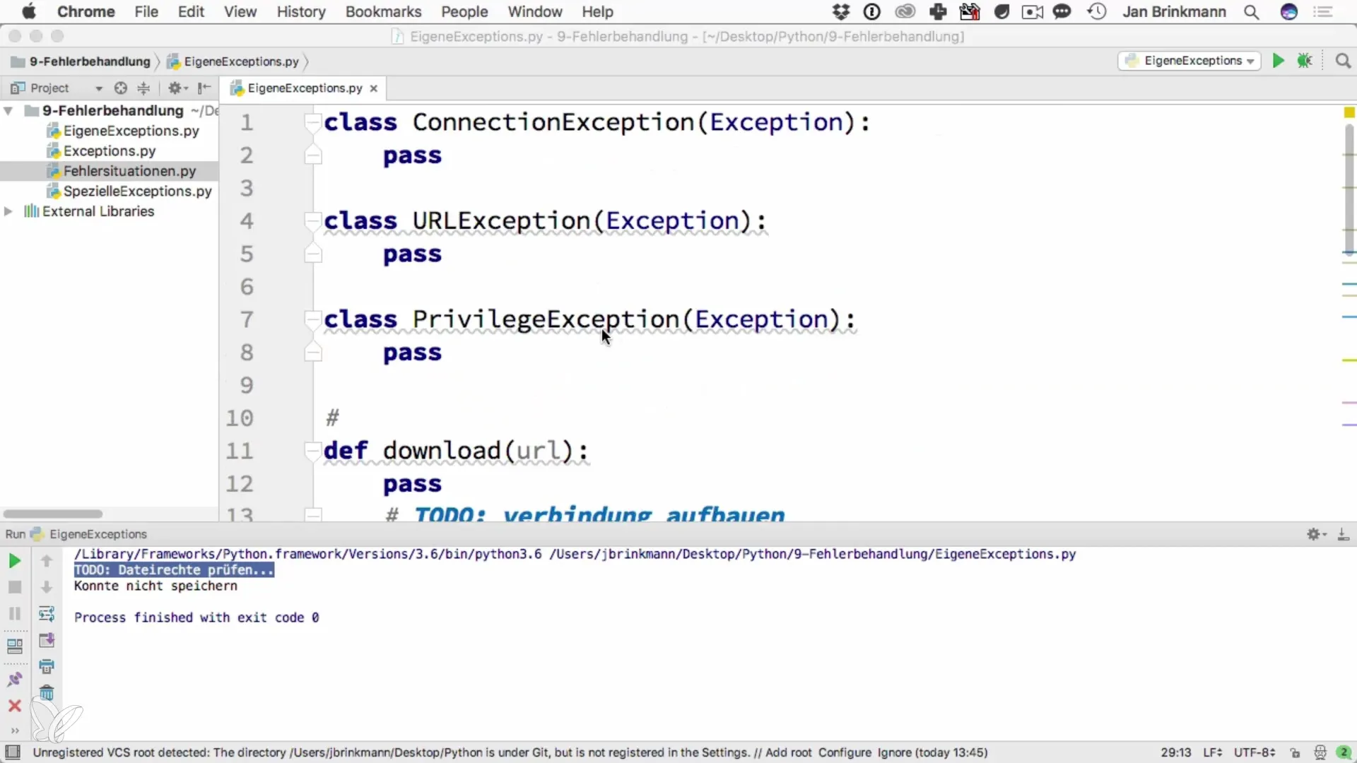 Créer ses propres exceptions en Python pour une meilleure gestion des erreurs Créer ses propres exceptions en Python pour une meilleure gestion des erreurs