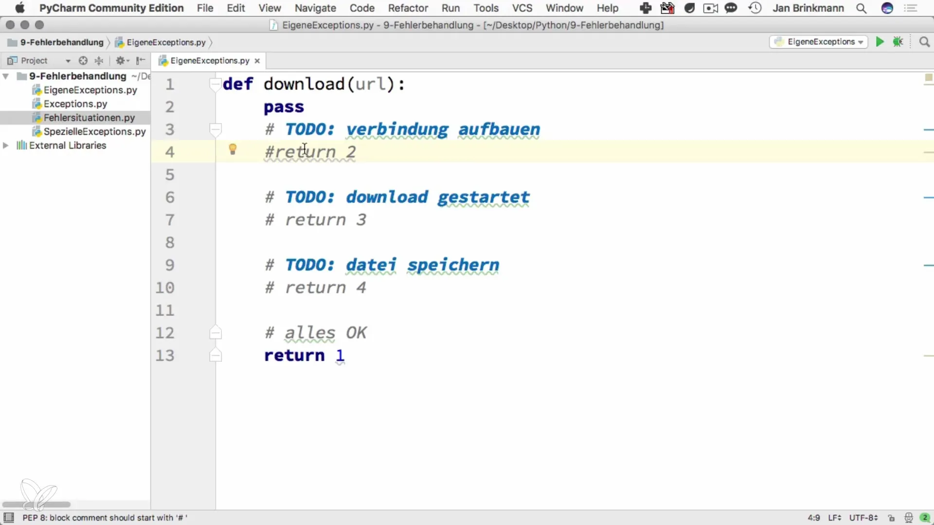 Créer des exceptions personnalisées en Python pour une meilleure gestion des erreurs Créer des exceptions personnalisées en Python pour une meilleure gestion des erreurs