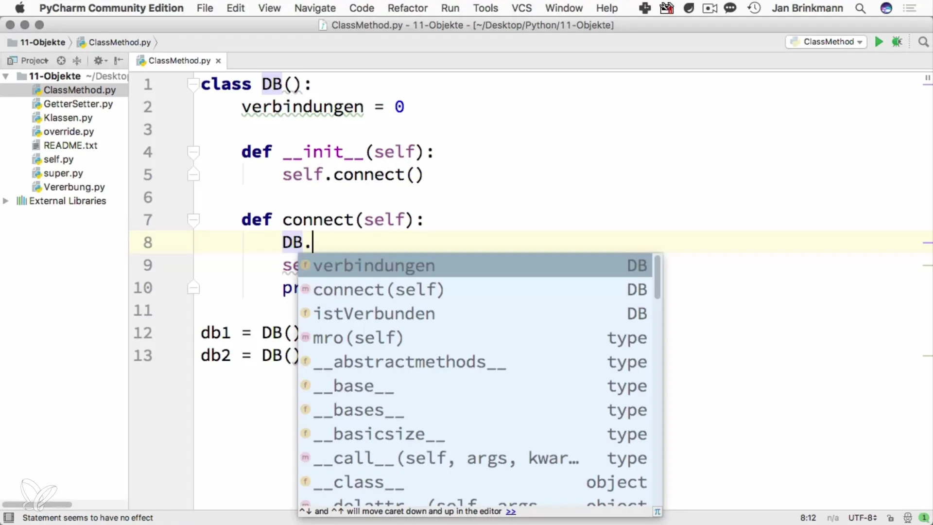 Static Methods in Python: Un guide complet Statische Méthodes en Python : Un Guide Complet