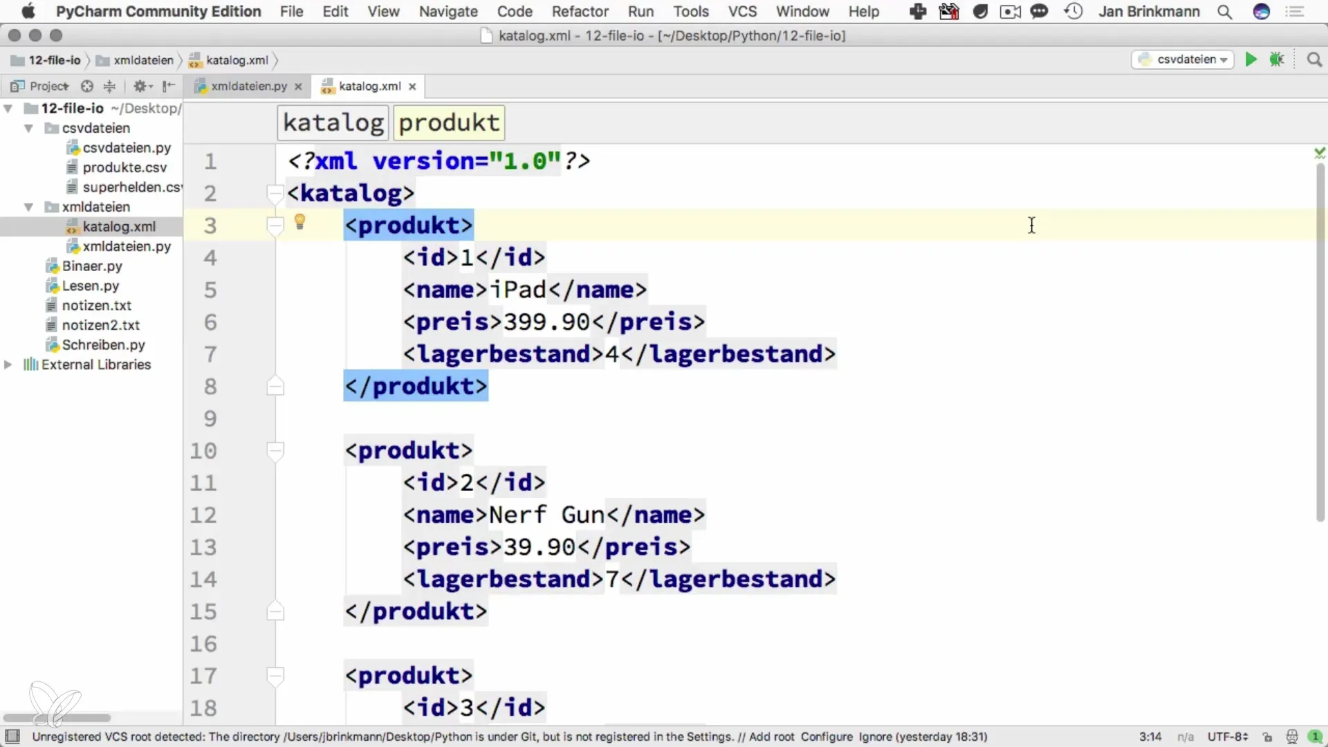 Efficient XML processing with Python adaptar Efficace traitement XML avec Python adapté