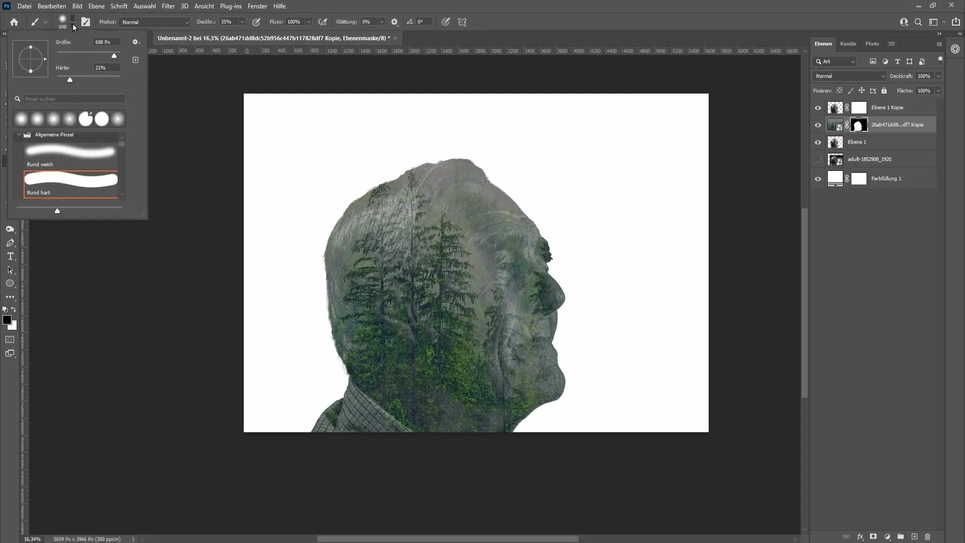 Najlepší sprievodca efektom dvojitej expozície v programe Photoshop