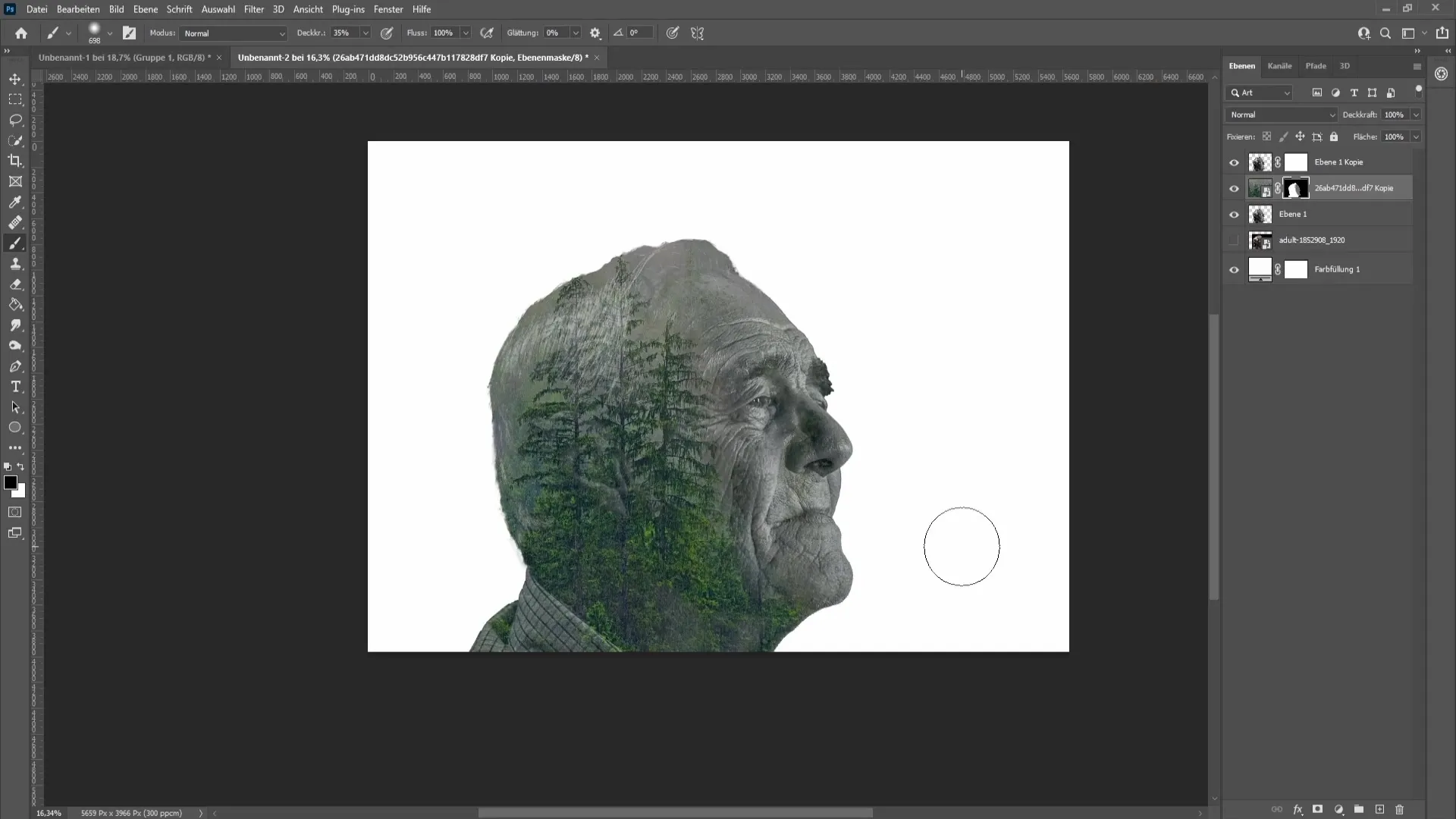 Najlepší sprievodca efektom dvojitej expozície v programe Photoshop