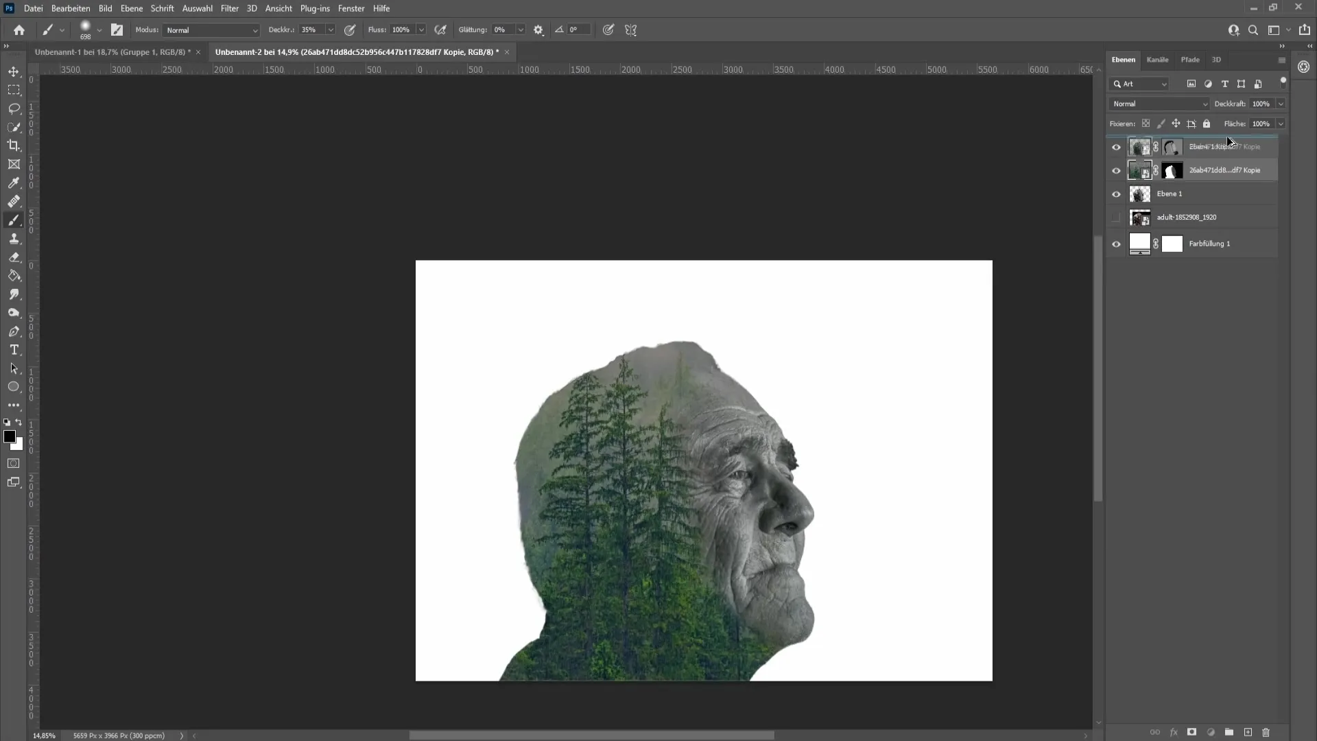 Najlepší sprievodca efektom dvojitej expozície v programe Photoshop