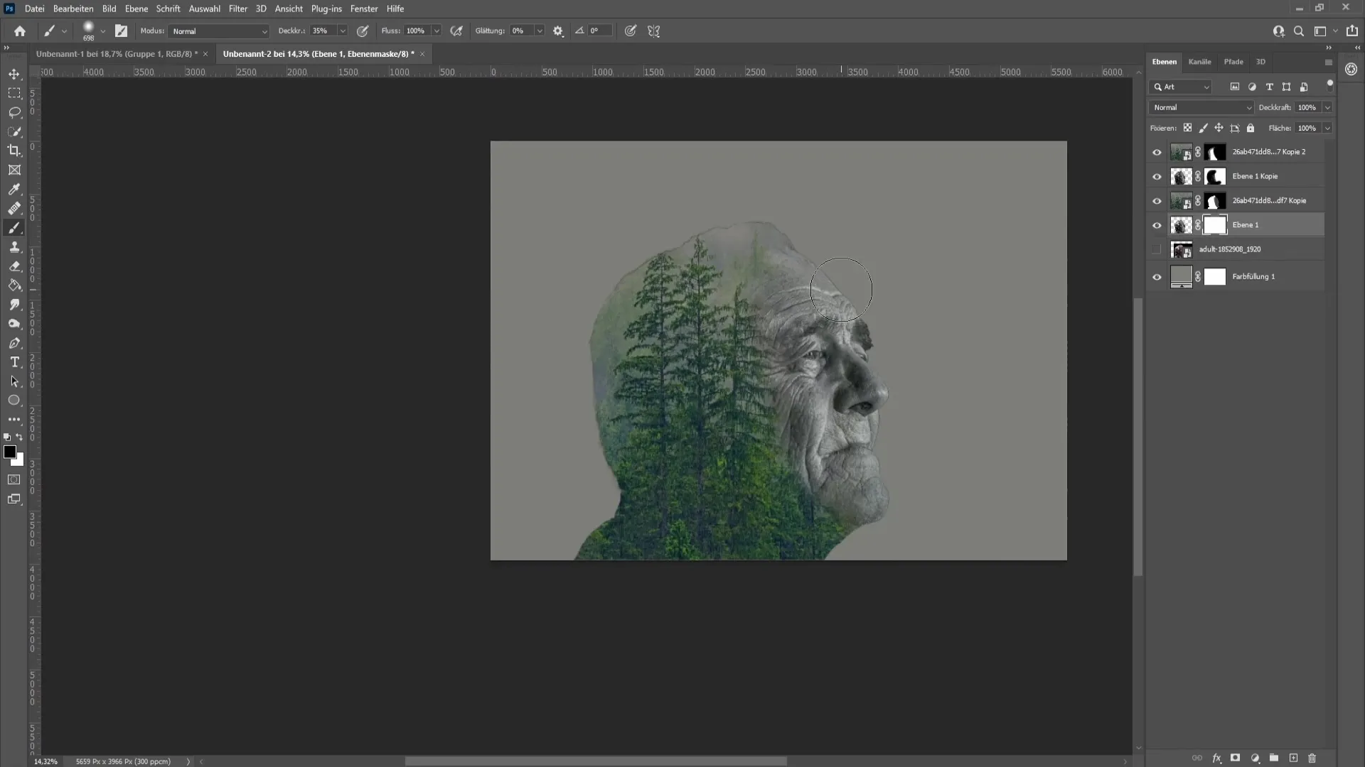 Najlepší sprievodca efektom dvojitej expozície v programe Photoshop