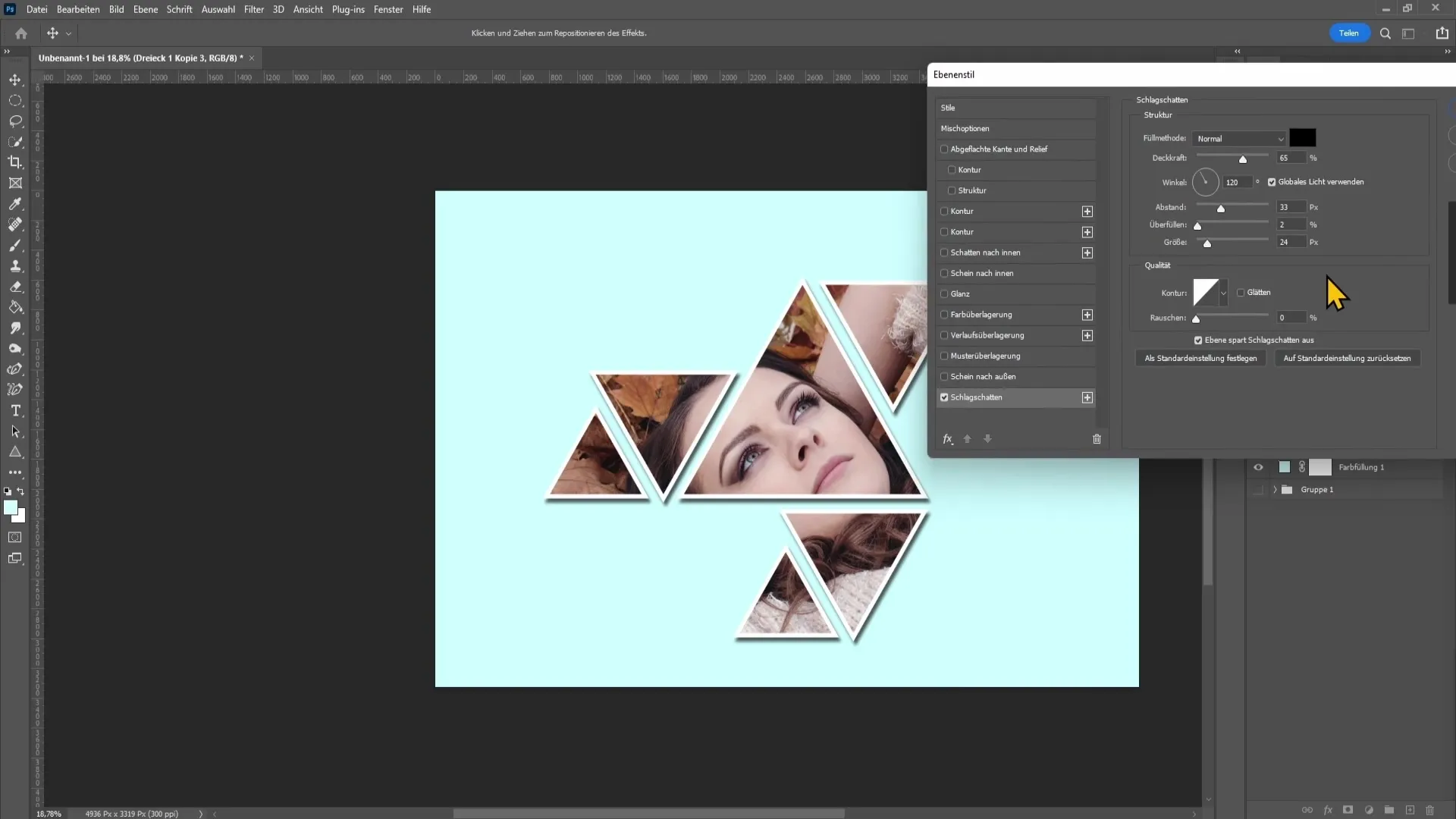 Creare effetto geometrico in Photoshop