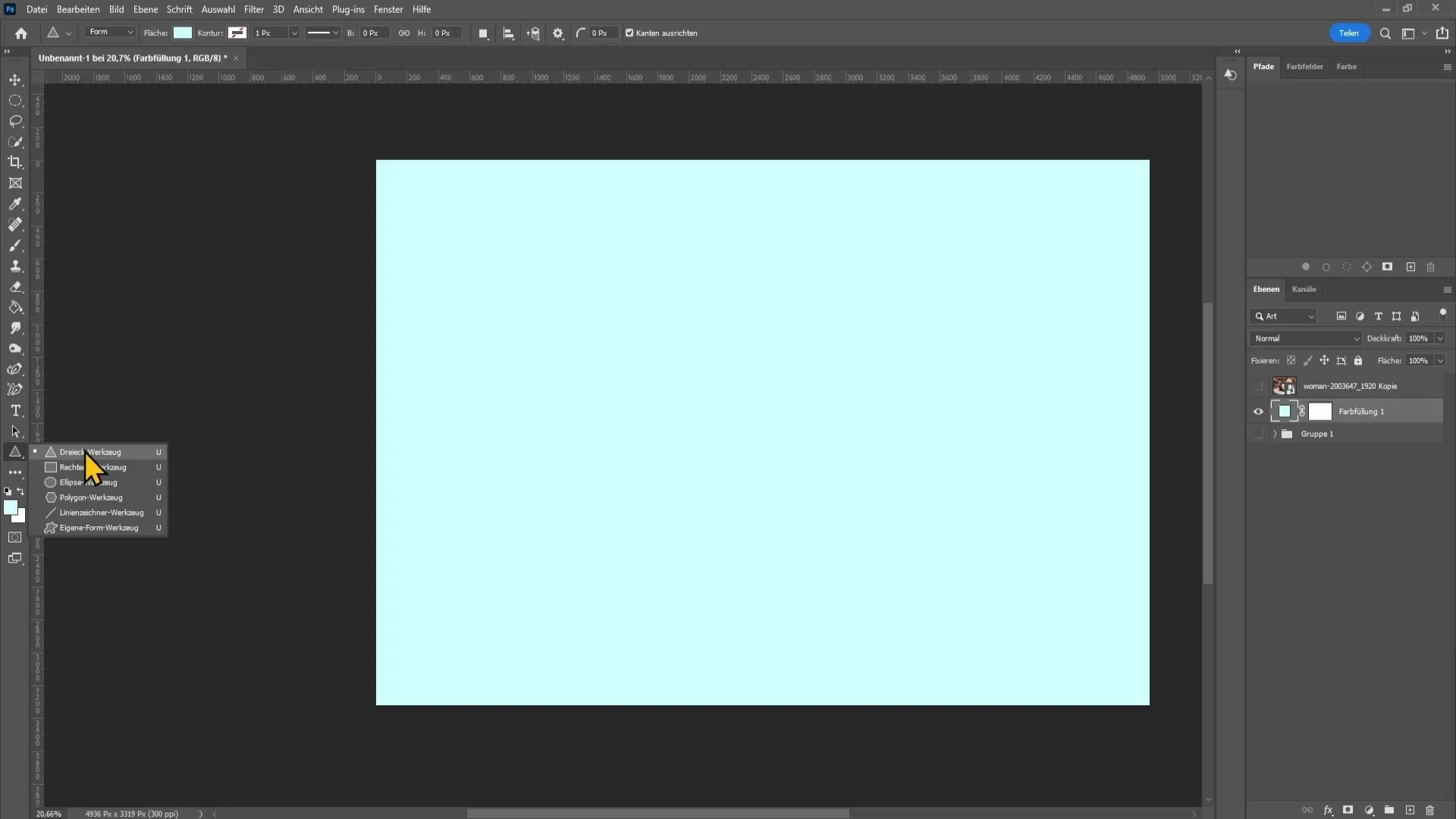 Creare un effetto geometrico in Photoshop