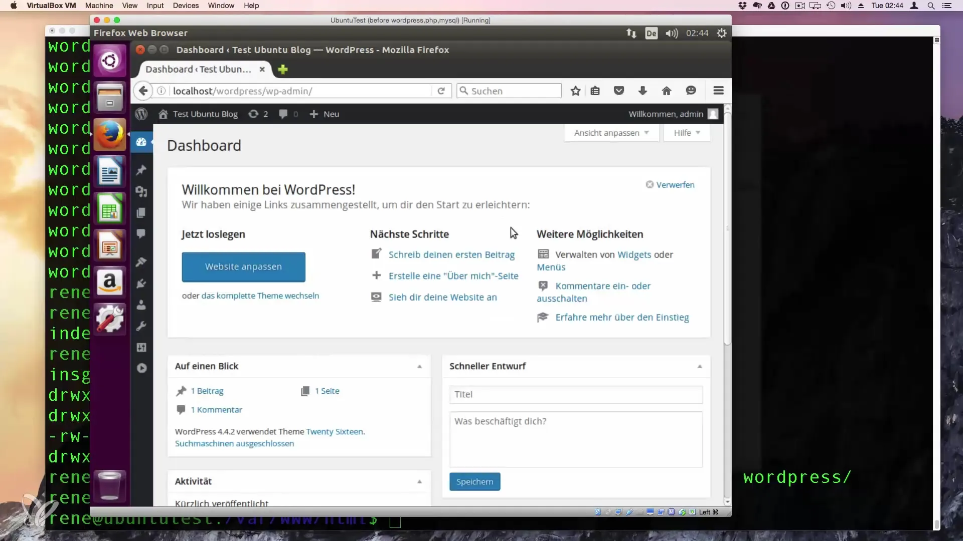 WordPress su Ubuntu 16.04 – Il tuo server web veloce WordPress su Ubuntu 16.04 installare – Il tuo server web veloce