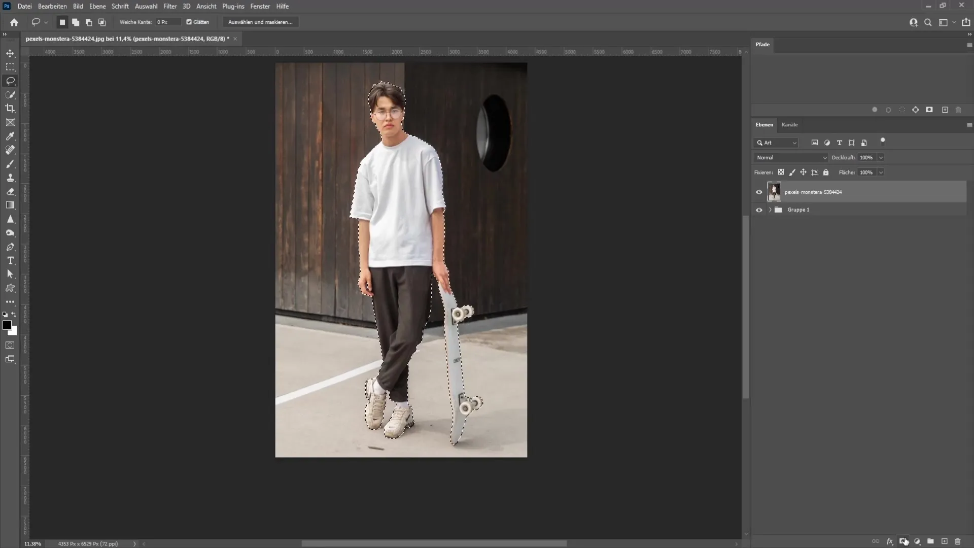 Creați o statuie de aur în Photoshop - pas cu pas