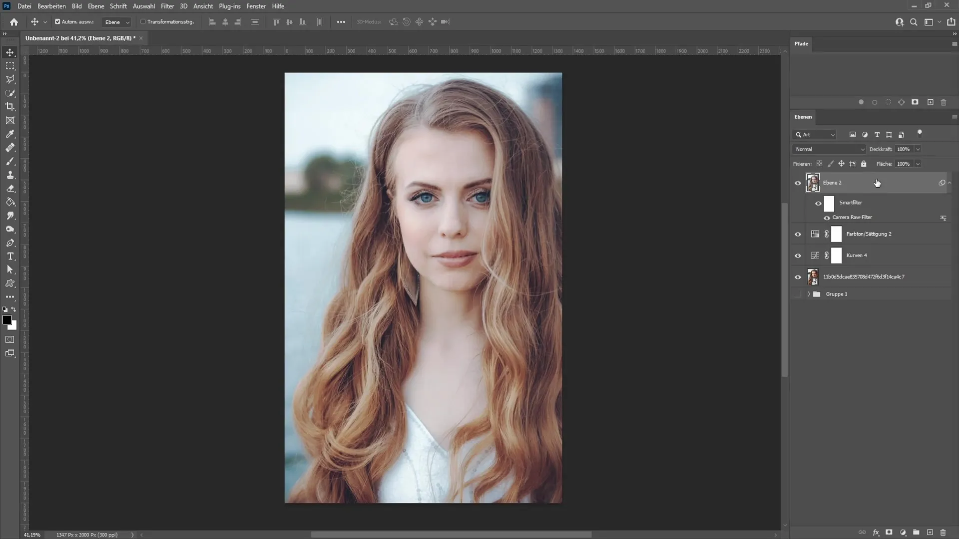 Creación de un efecto de clave alta en Photoshop