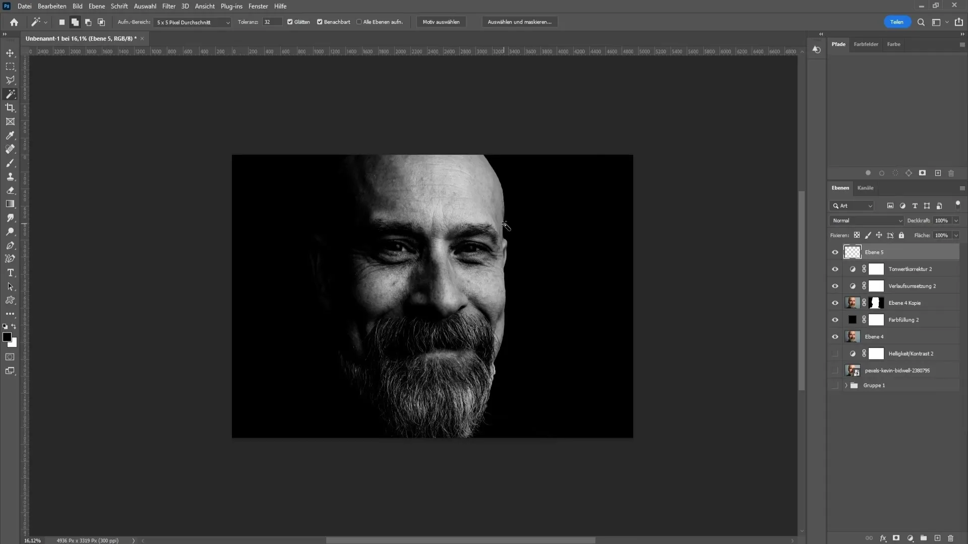 Effetto Low-Key drammatico in Photoshop
