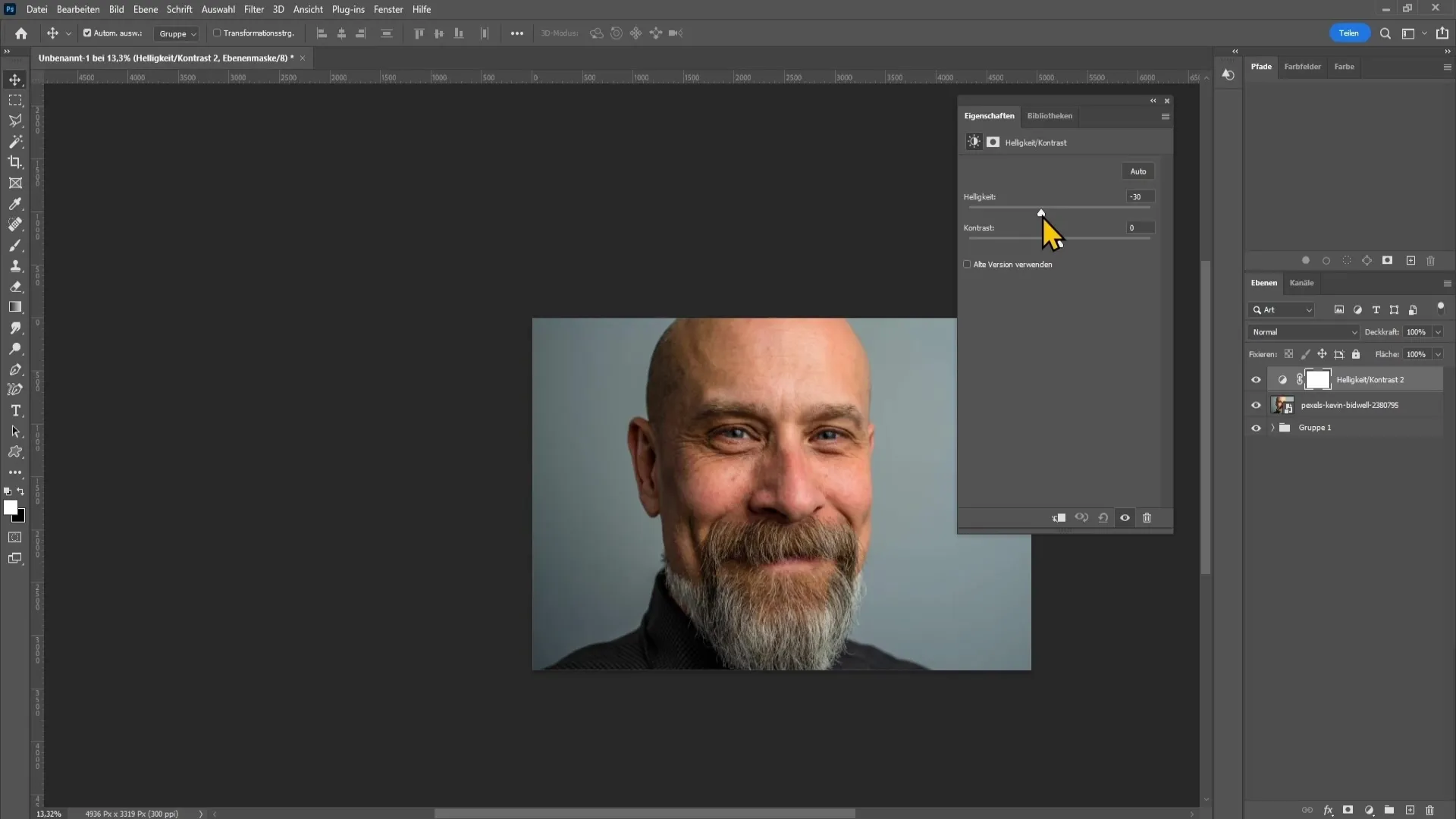 Effetto drammatico in low-key in Photoshop